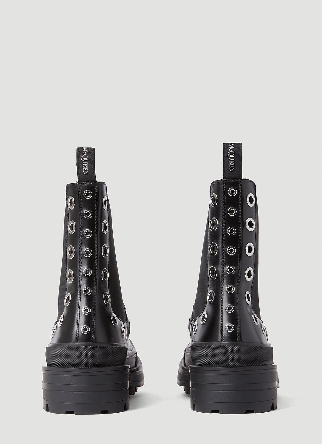 Alexander Mcqueen Men Eyelet Boots