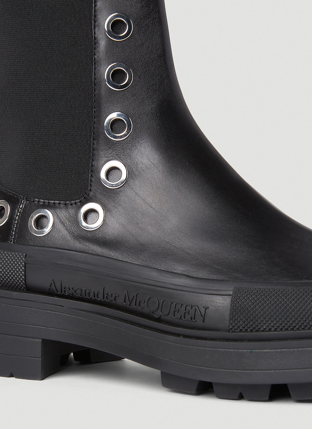 Alexander Mcqueen Men Eyelet Boots