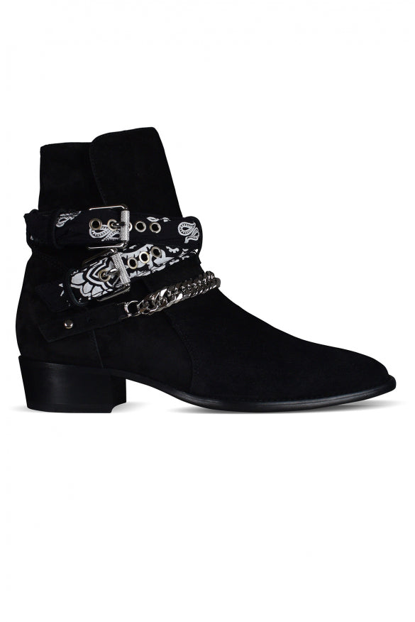 Amiri Men Boots Bandana Buckle