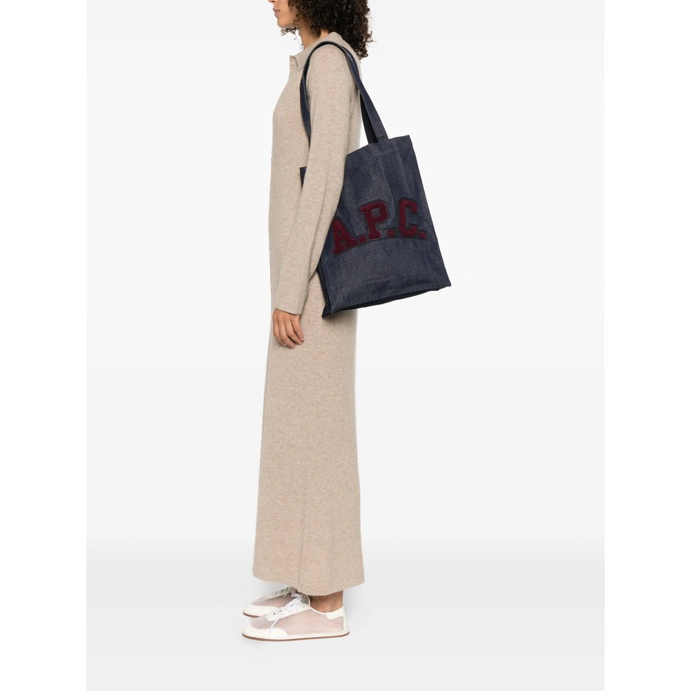 A.P.C. Blue Tote Bags Women - EZE Fashion®