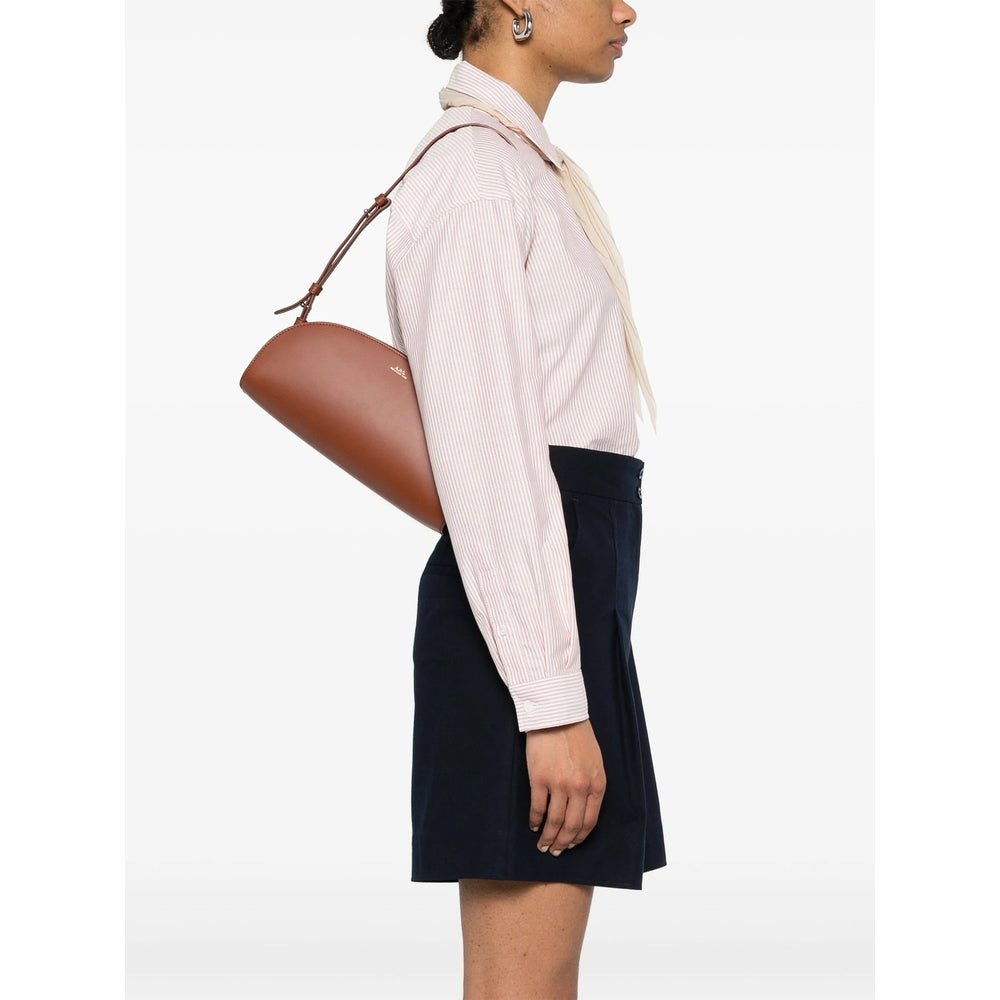 A.P.C. Brown Shoulder Bags Women - EZE Fashion®
