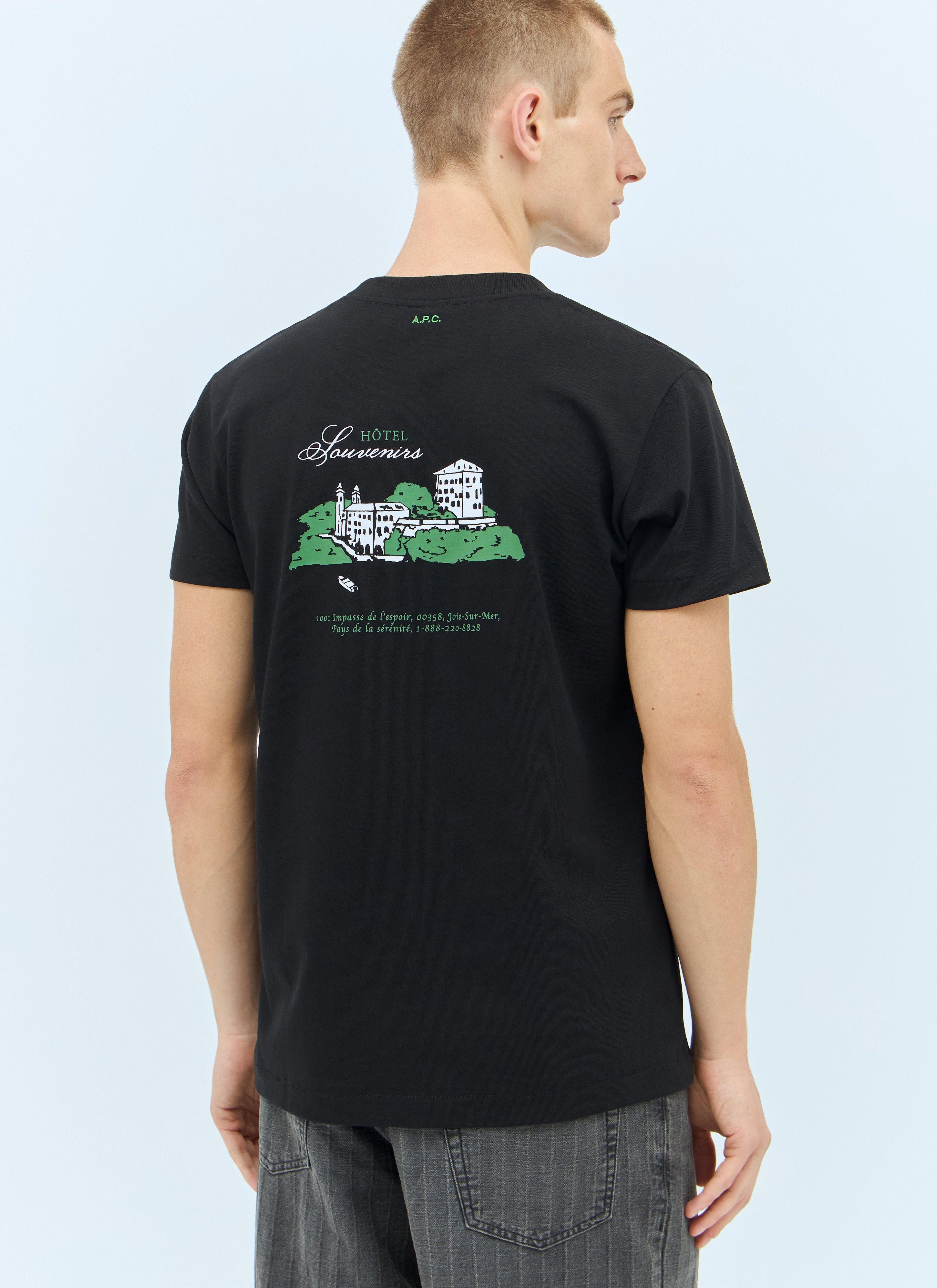 A.P.C. Men X Jjjjound Graphic Print T-Shirt