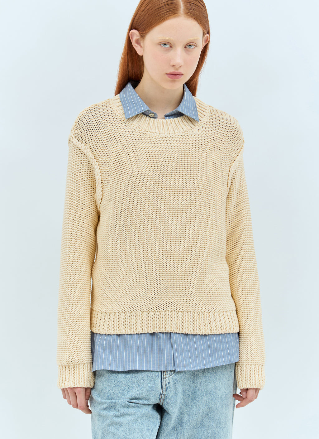 A.P.C. Women Cotton-Blend Sweater