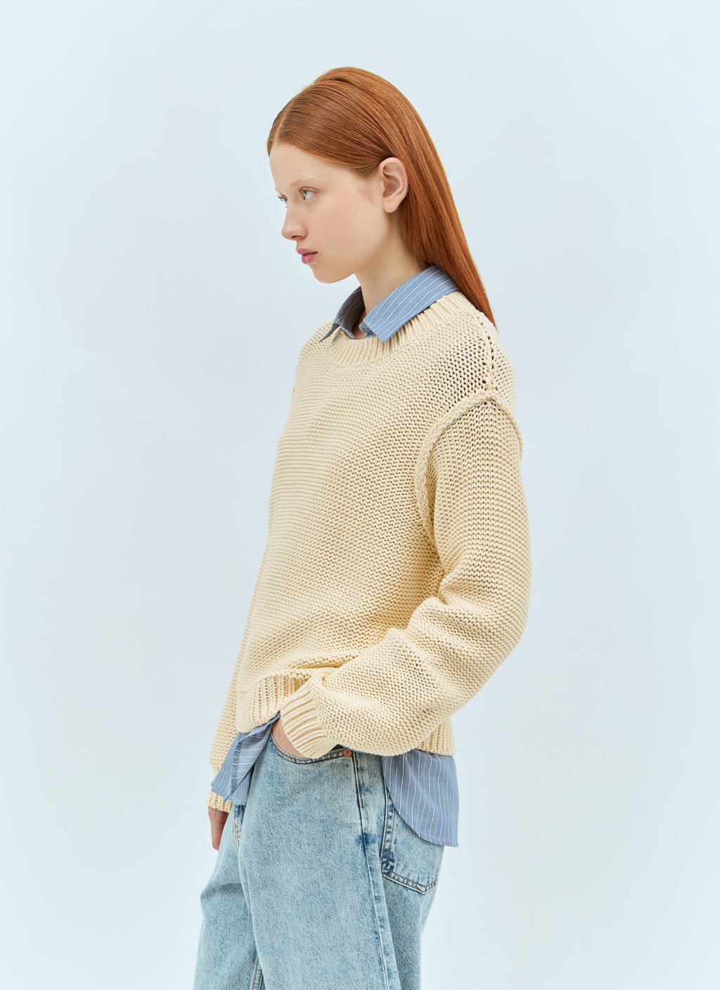 A.P.C. Women Cotton-Blend Sweater