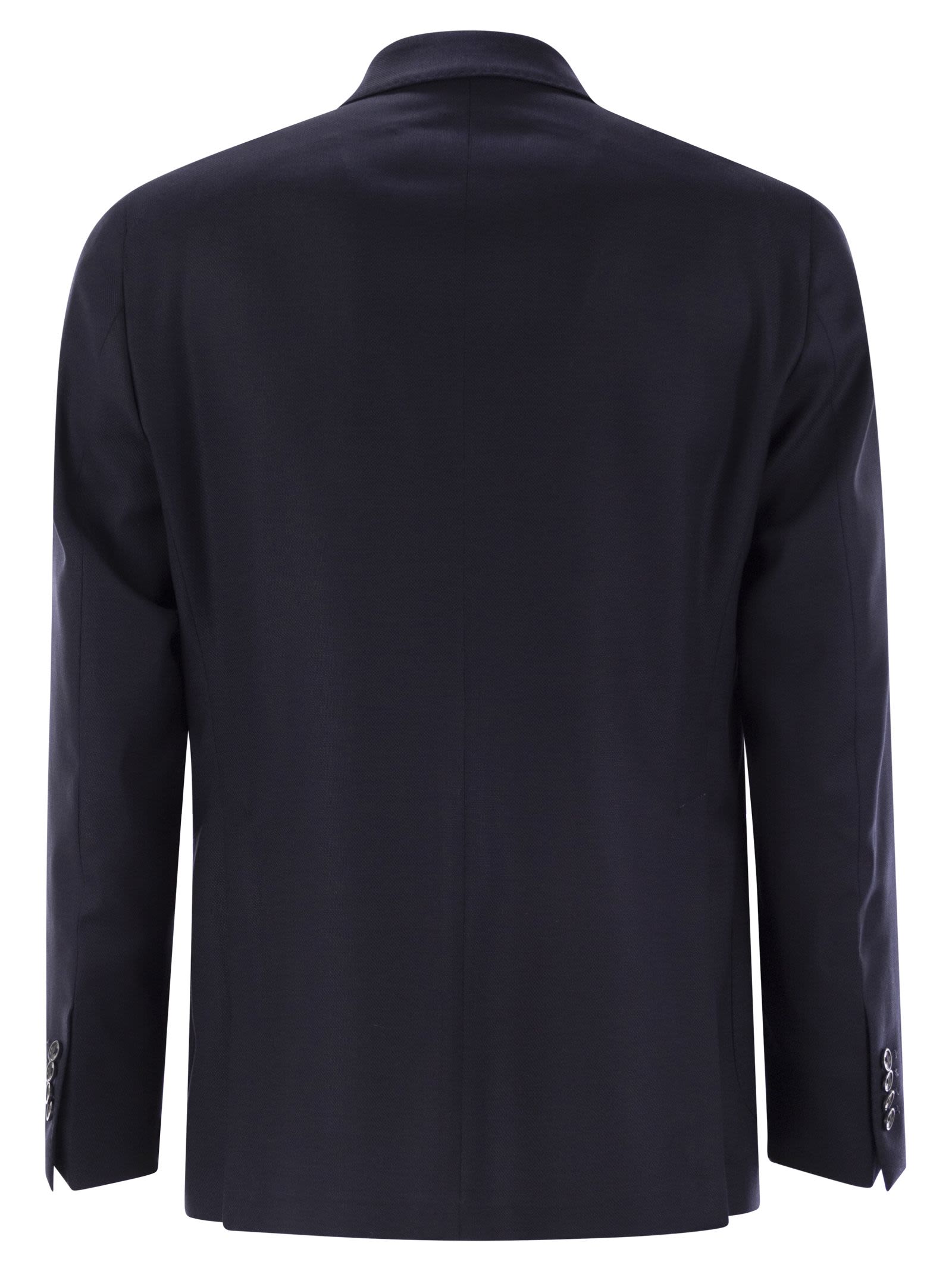 Tagliatore Men Double-Breasted Virgin Wool Jacket