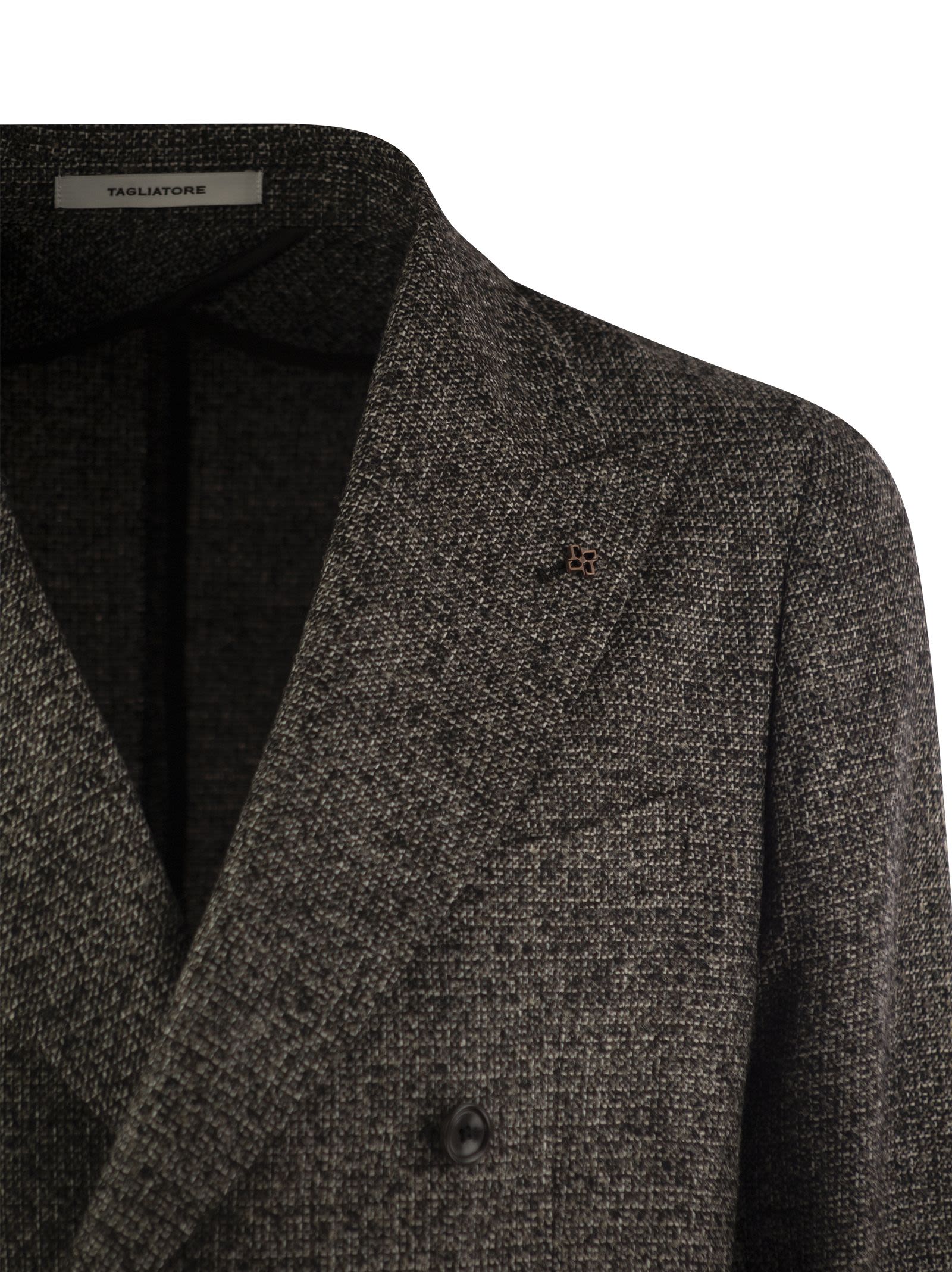Tagliatore Men Double-Breasted Jacket In Wool Blend
