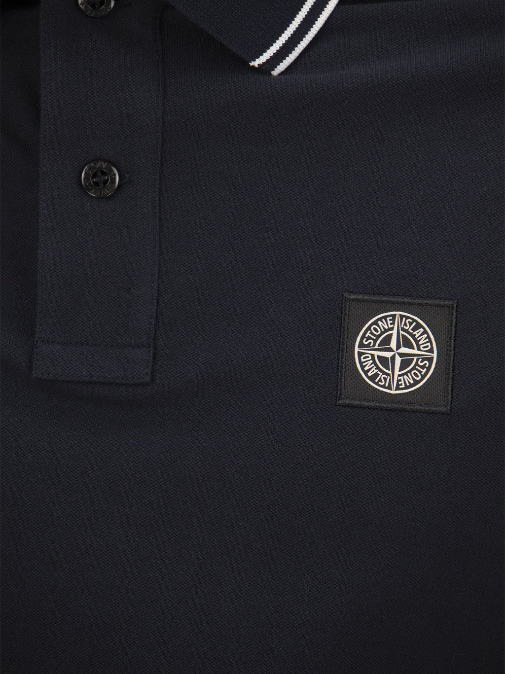 Stone Island Men Slim Cotton Polo Shirt