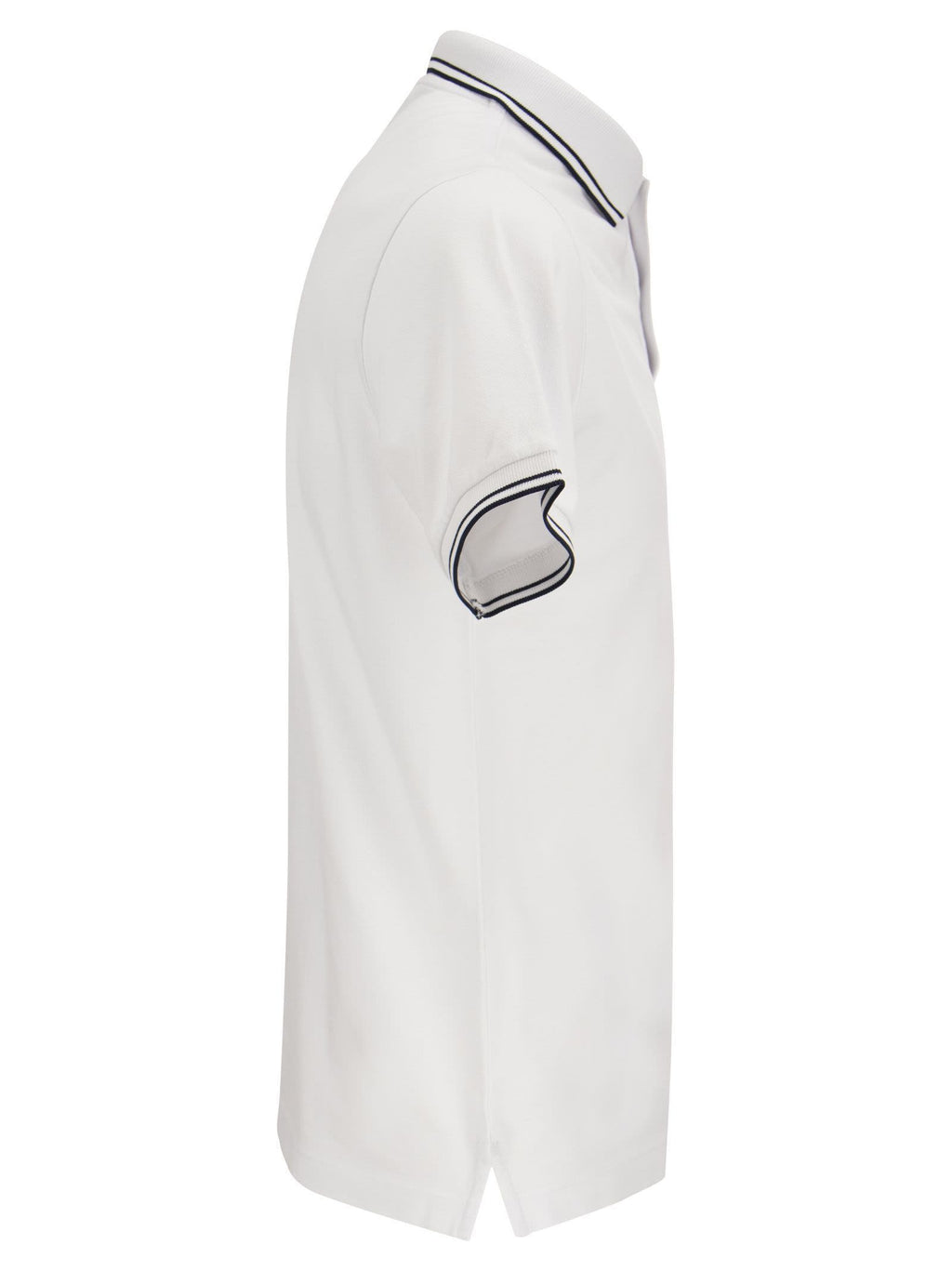 Stone Island Men Slim Cotton Polo Shirt