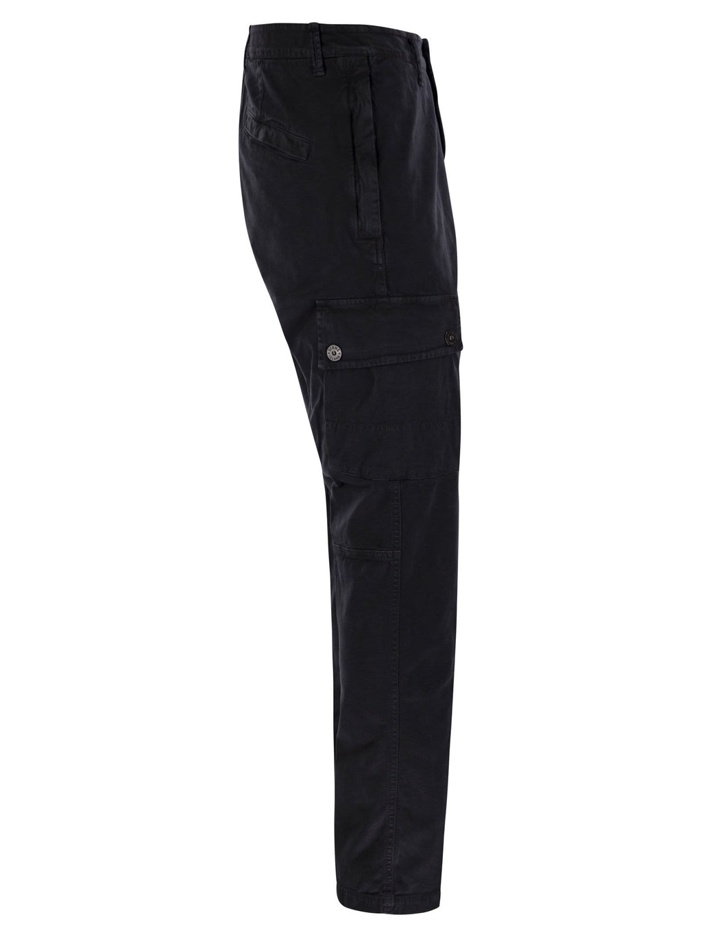 Stone Island Men Cotton Cargo Trousers