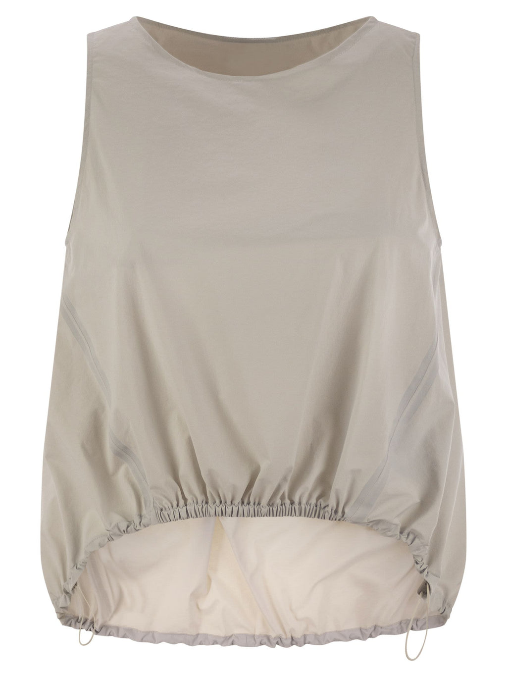 Herno Women Sleeveless Top In Tech Trait