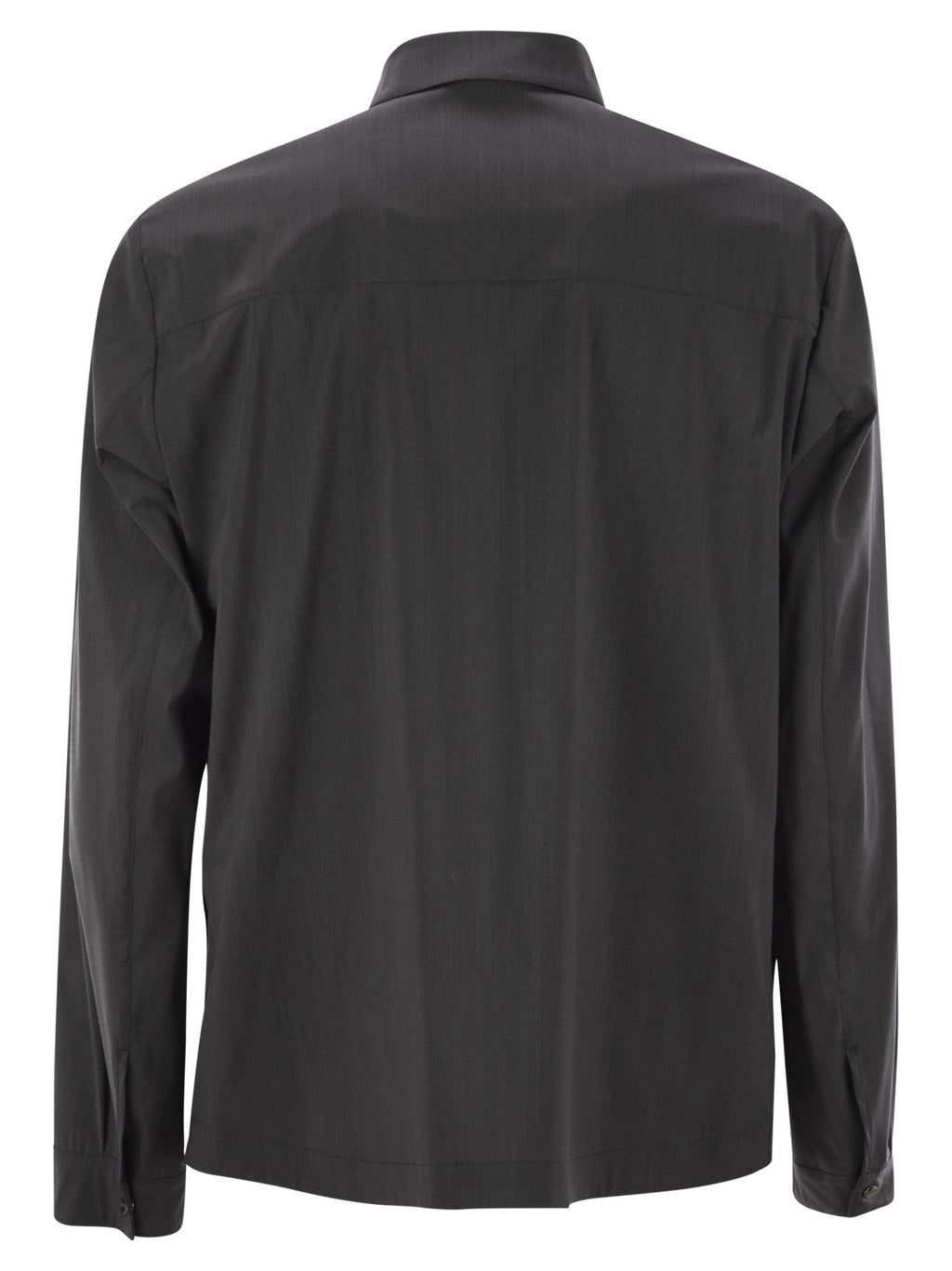 Herno Men Shirt-Cut Jacket In Tech Wool