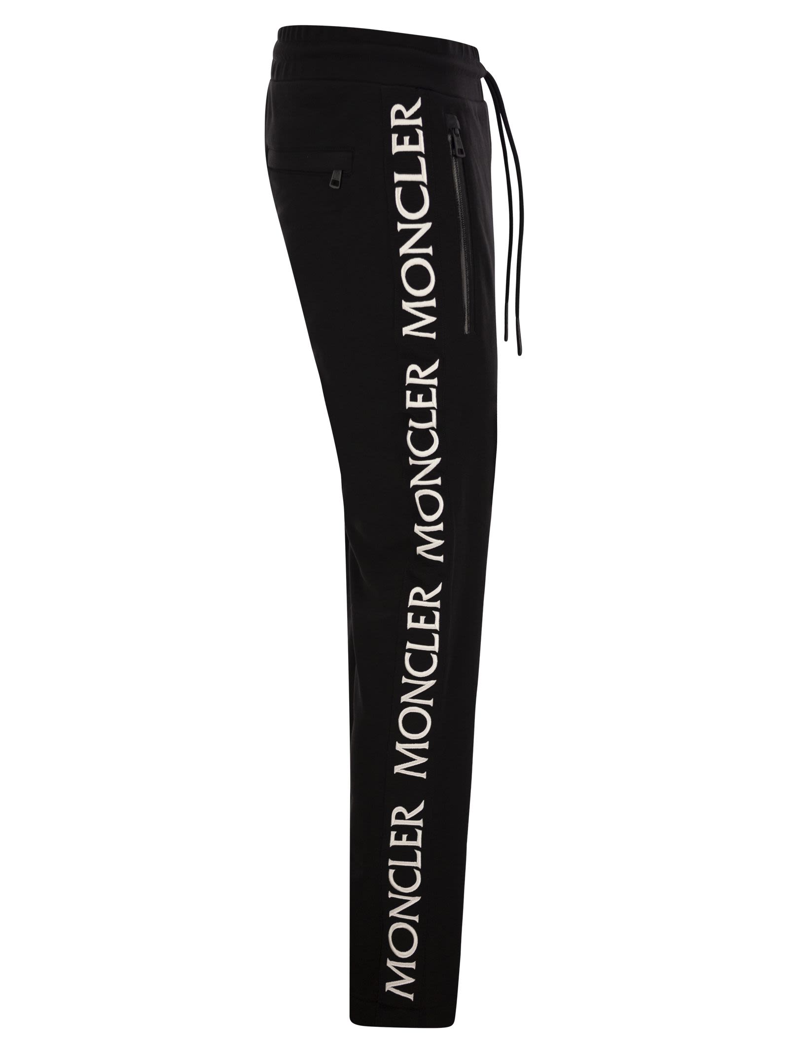 Moncler Men Trousers With Logo