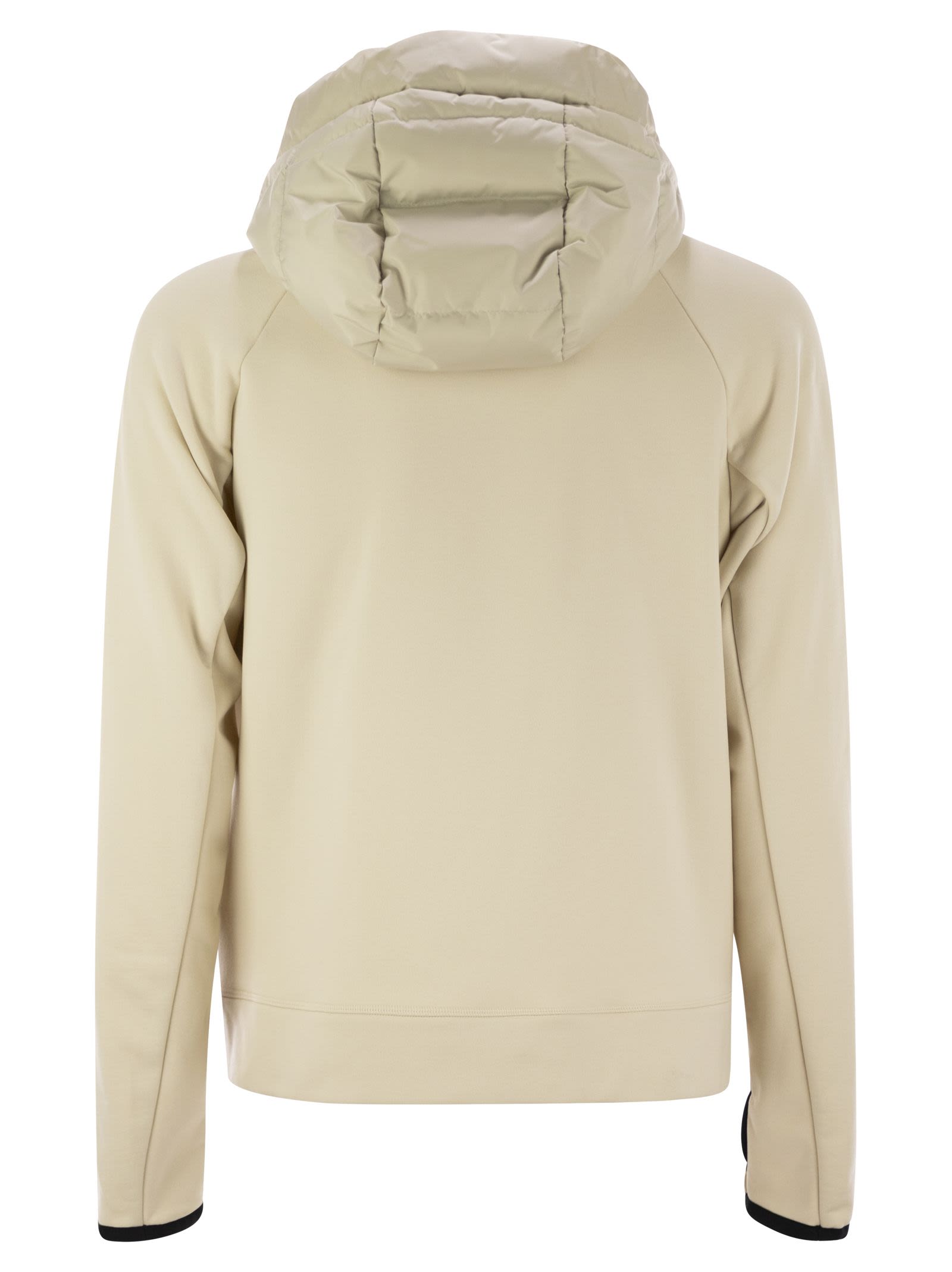 Moncler Grenoble Men Padded Sweatshirt With Zip