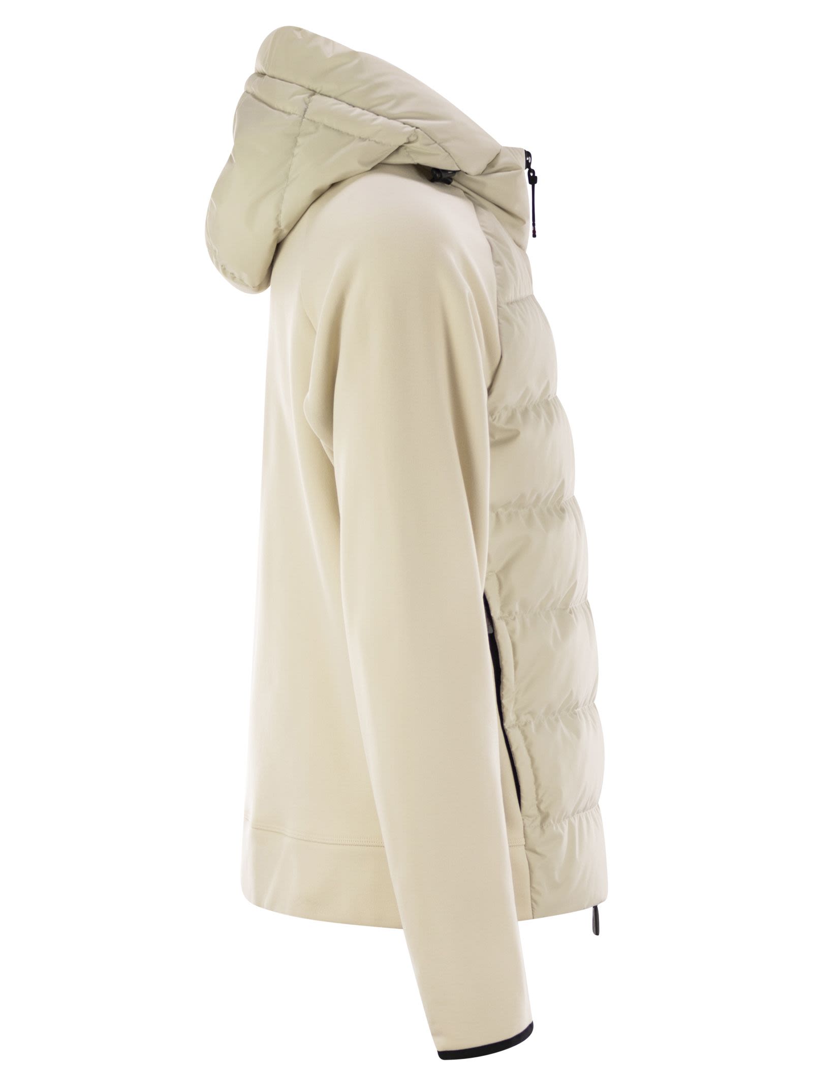 Moncler Grenoble Men Padded Sweatshirt With Zip