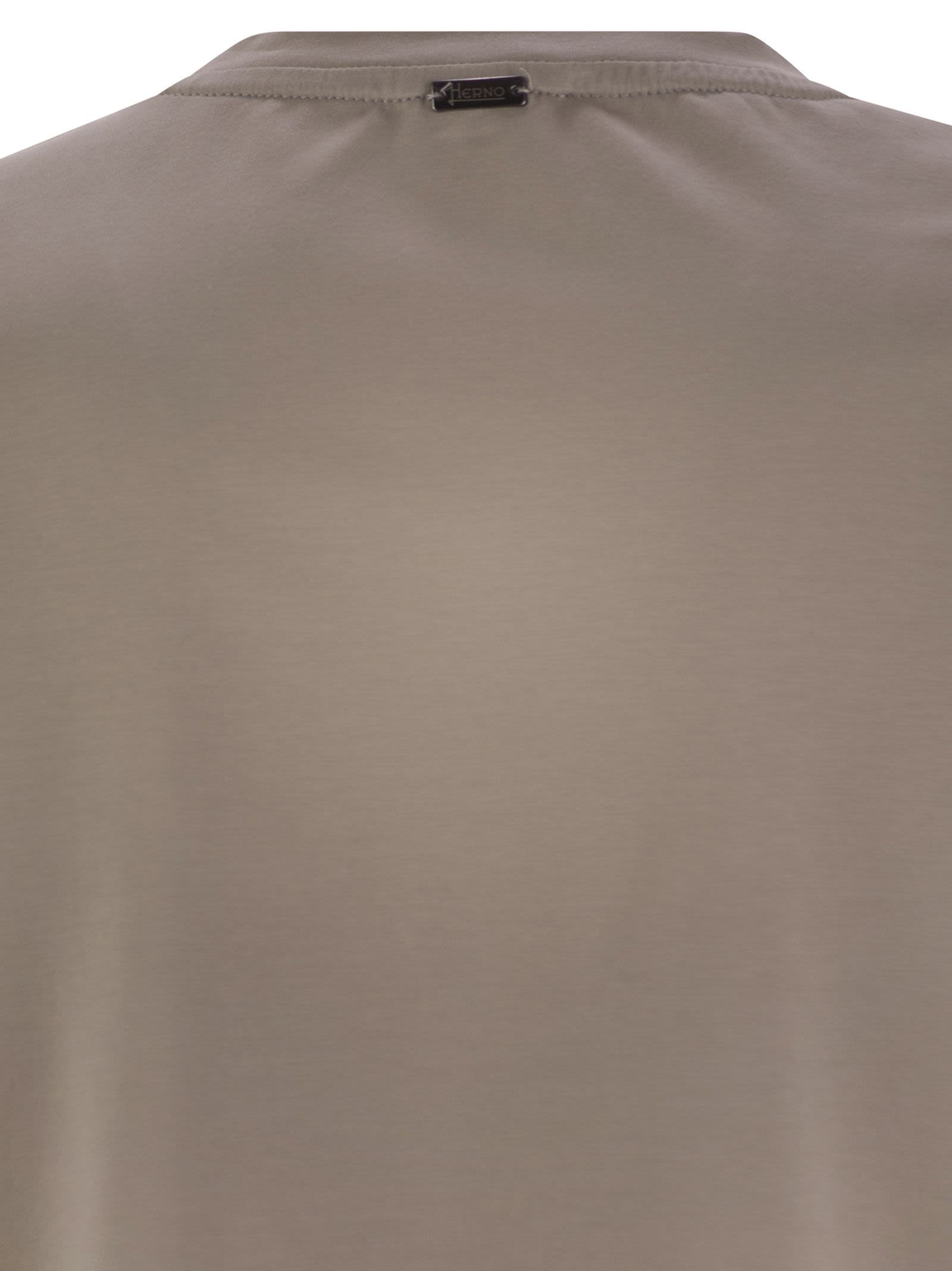 Herno Men Stretch Cotton T-Shirt