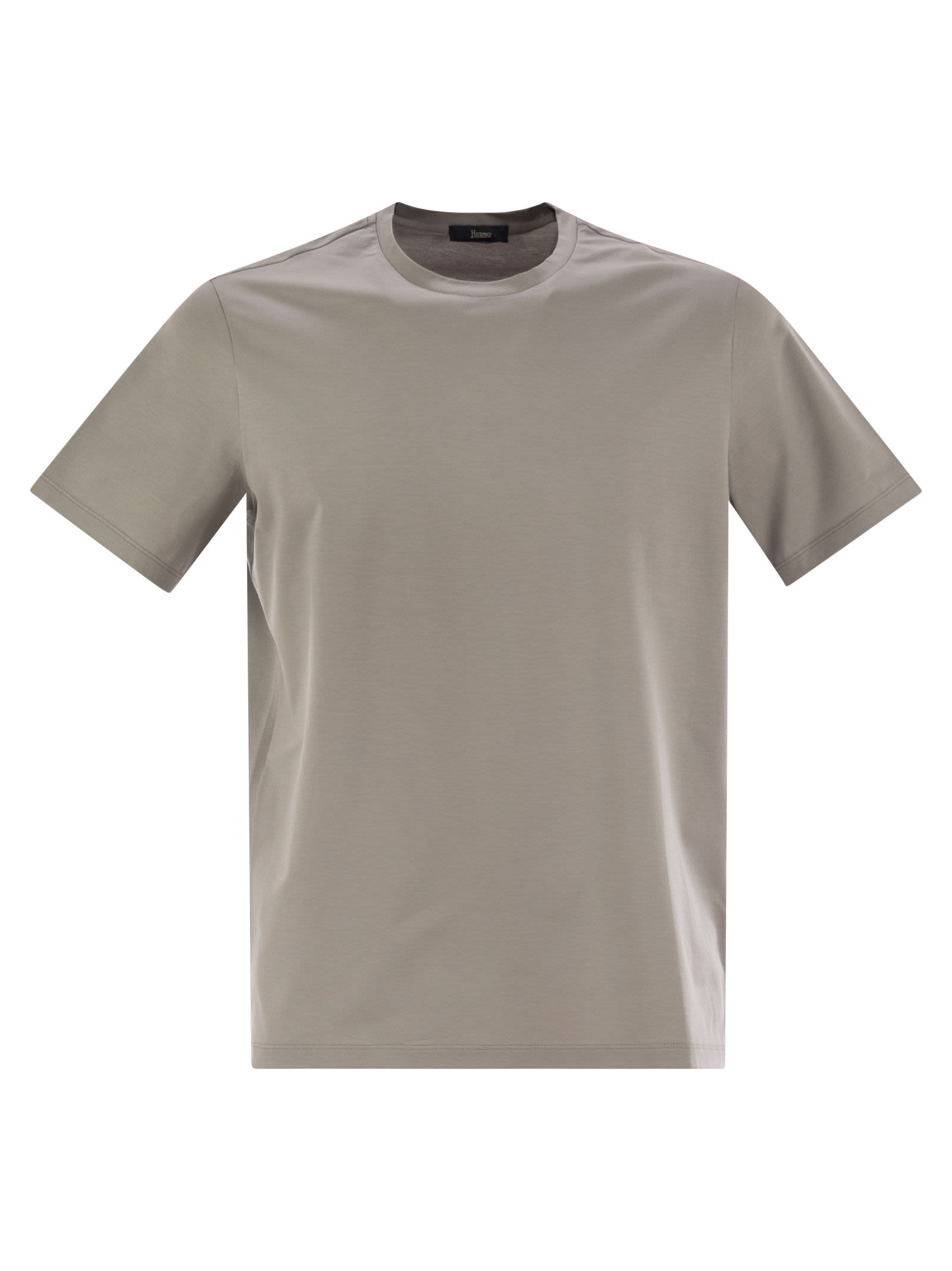 Herno Men Stretch Cotton T-Shirt