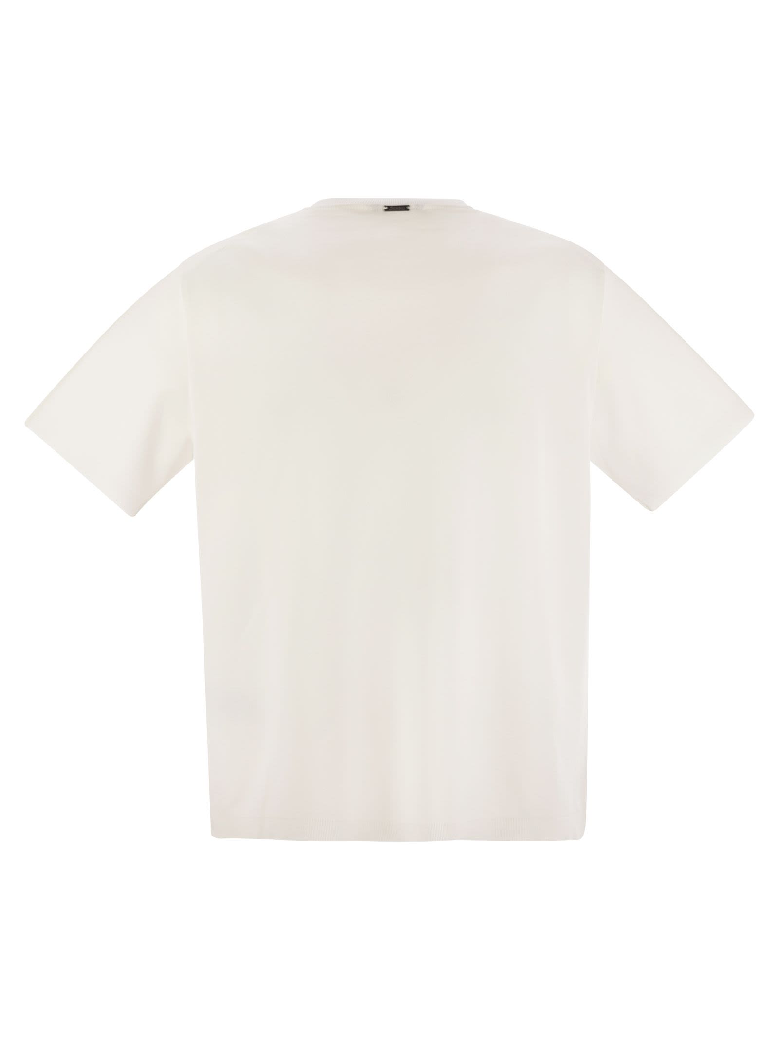 Herno Men Cotton Jersey T-Shirt