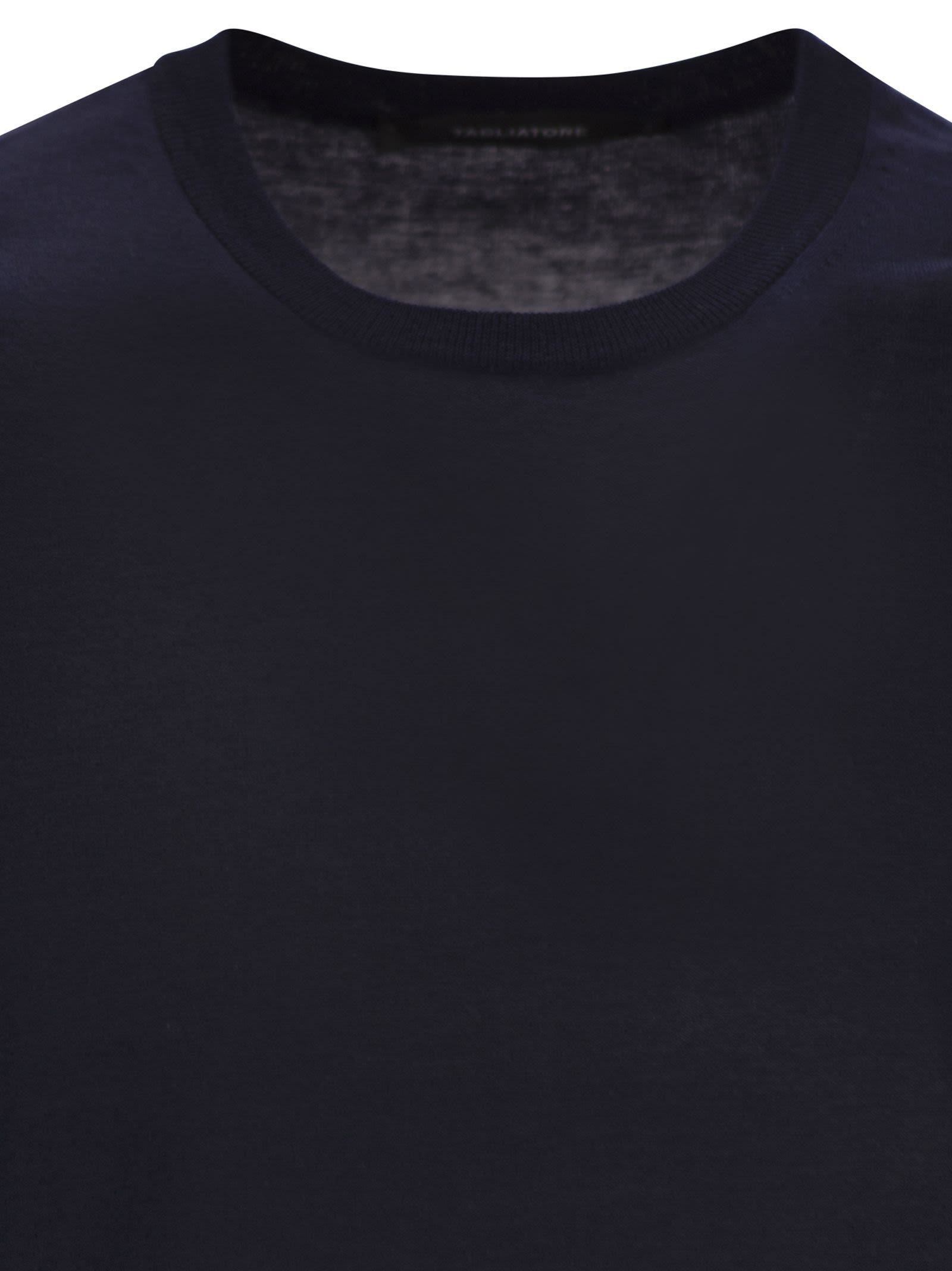 Tagliatore Men Basic Short-Sleeved Cotton T-Shirt