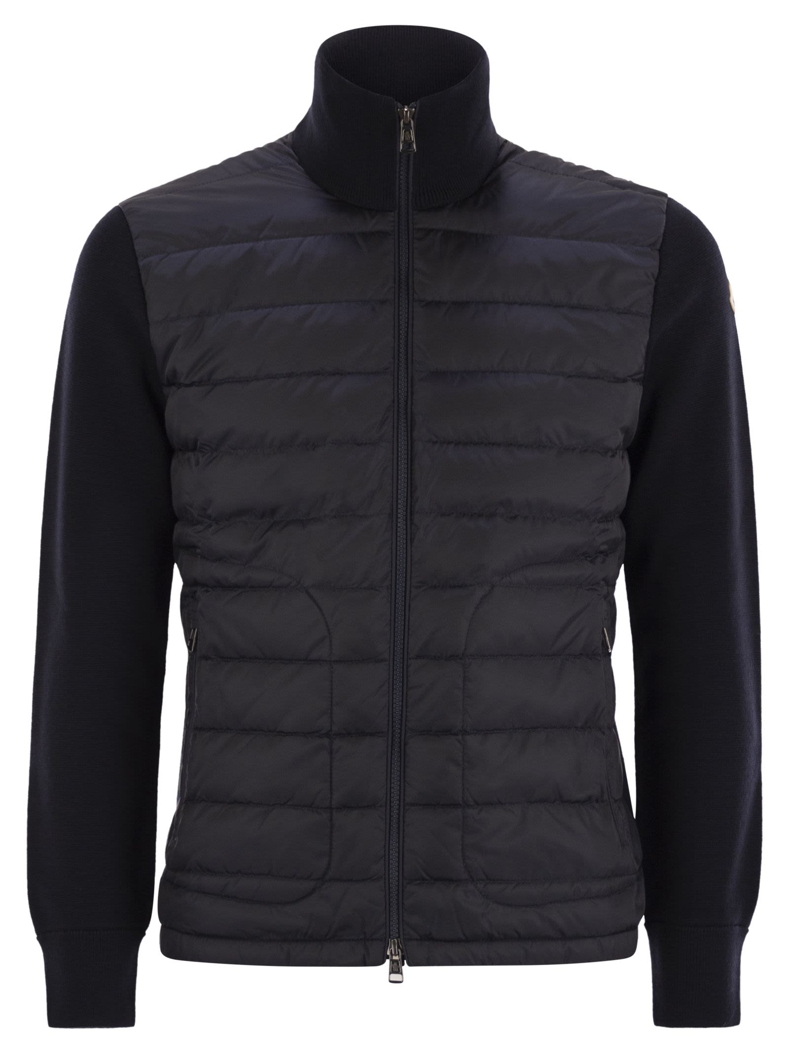 Moncler Men Padded Cardigan With Zip