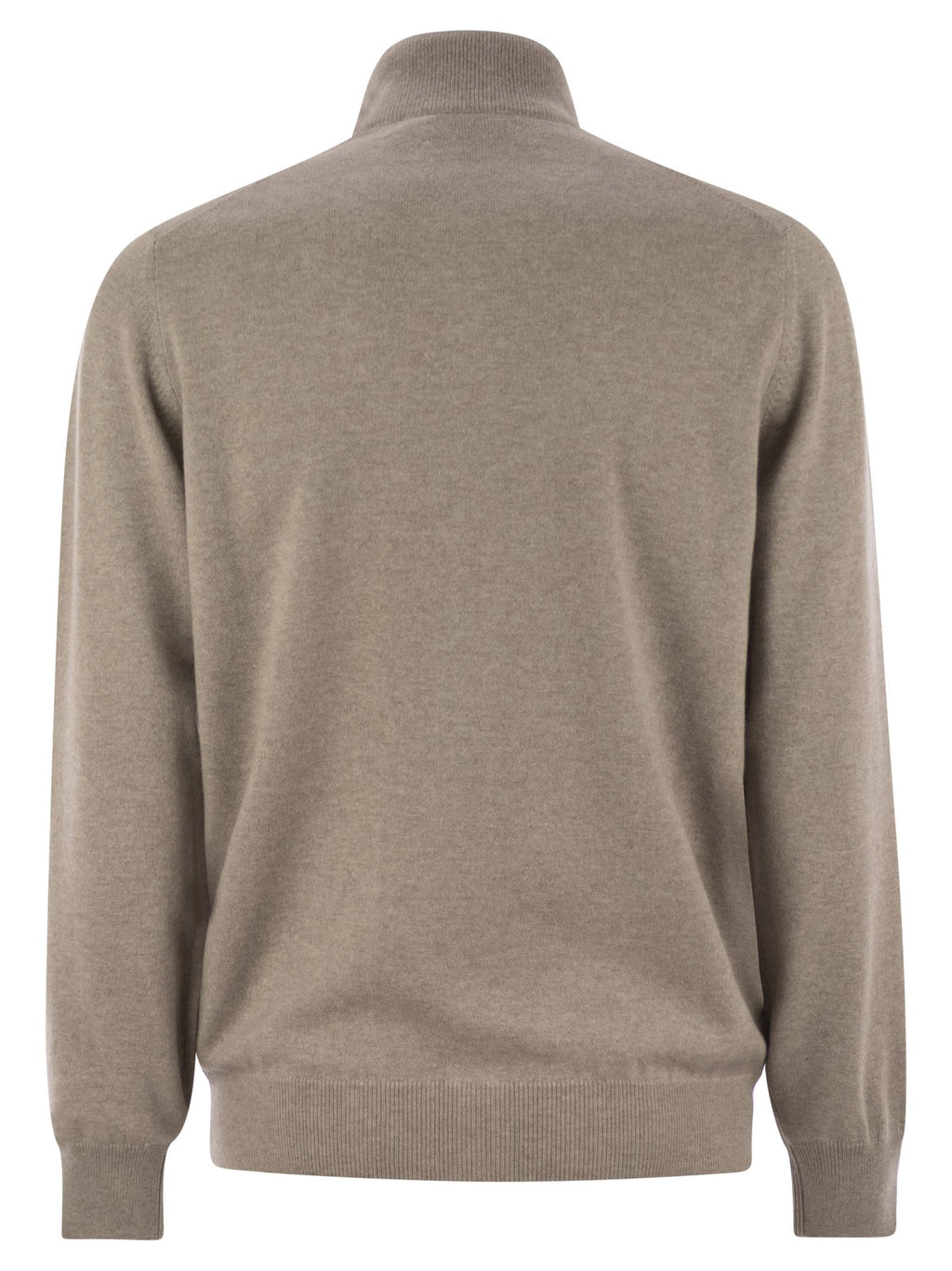 Brunello Cucinelli Men High-Necked Cashmere Cardigan With Zip