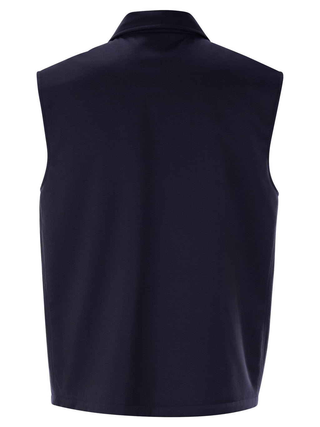 Brunello Cucinelli Men Sleeveless Jacket In Virgin Wool