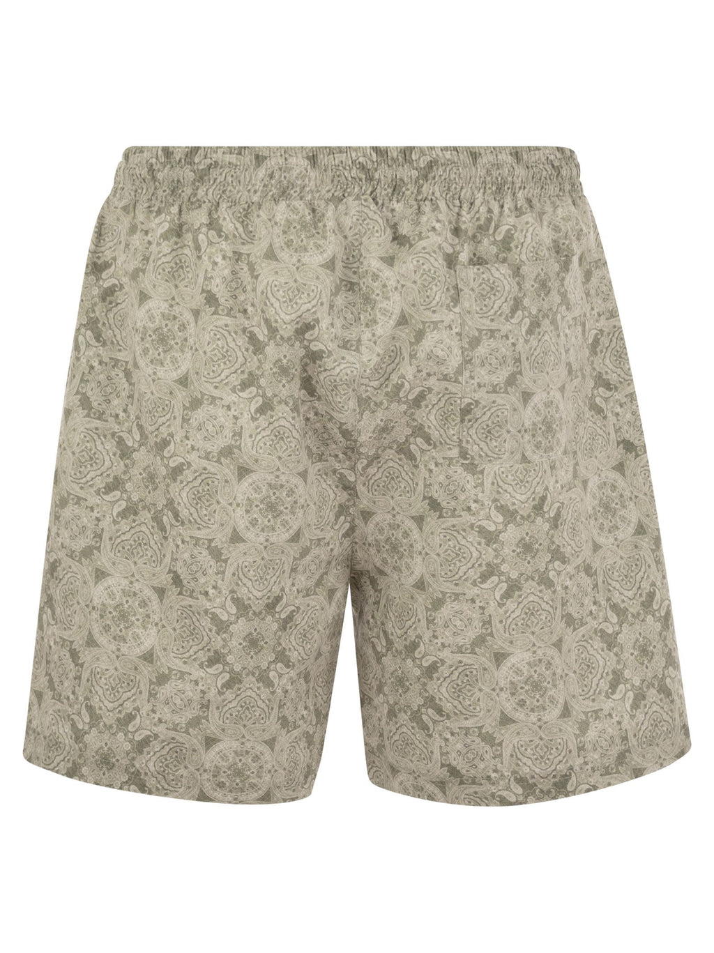 Brunello Cucinelli Men Beach Swimsuit With Paisley Design