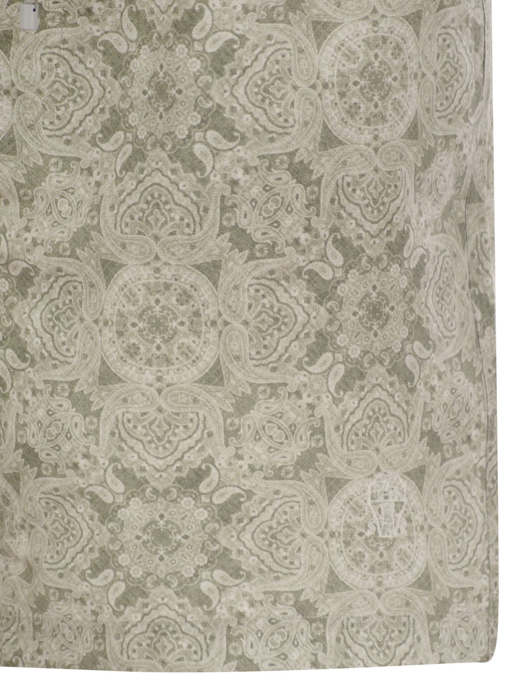 Brunello Cucinelli Men Beach Swimsuit With Paisley Design