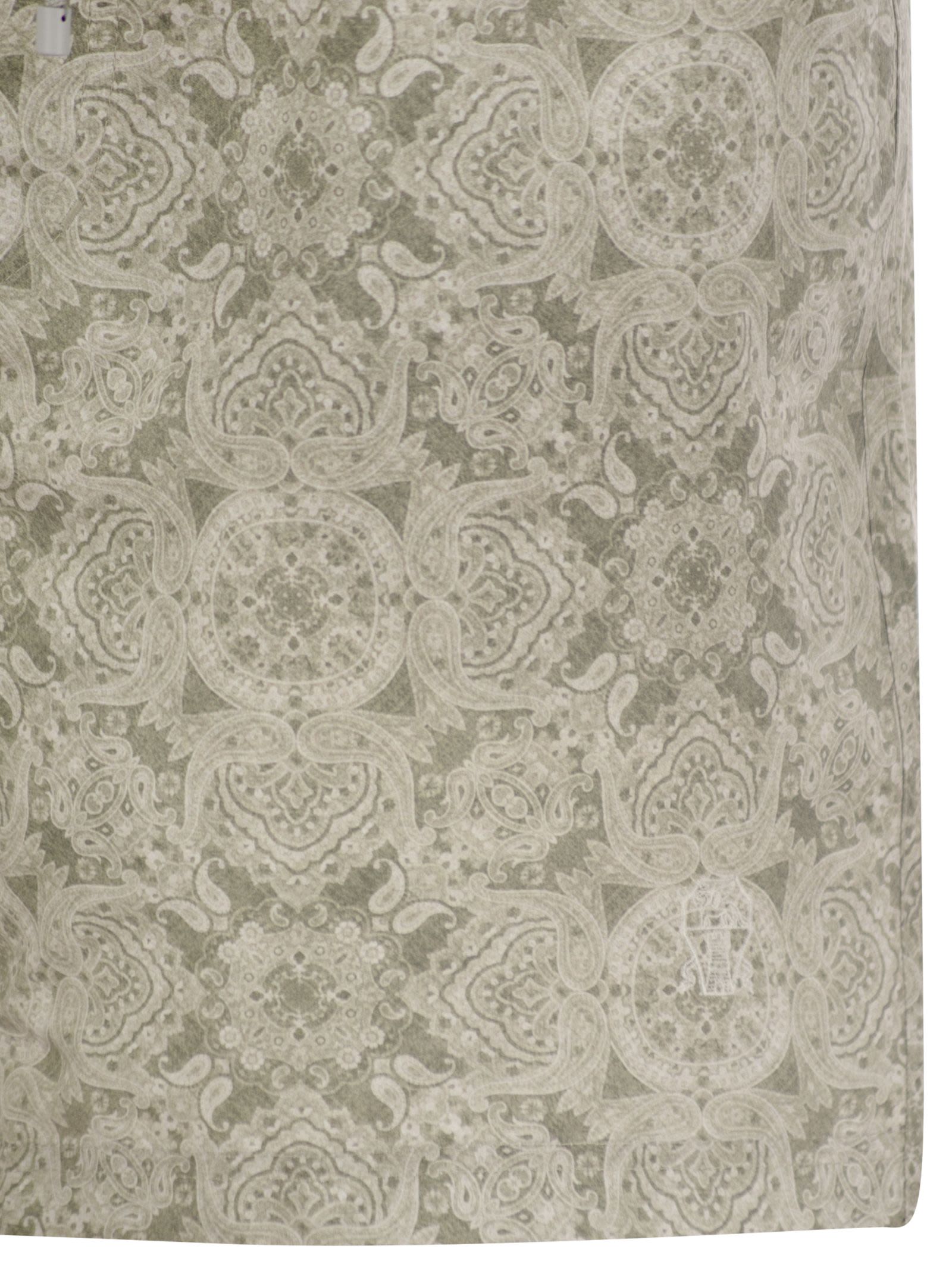 Brunello Cucinelli Men Beach Swimsuit With Paisley Design