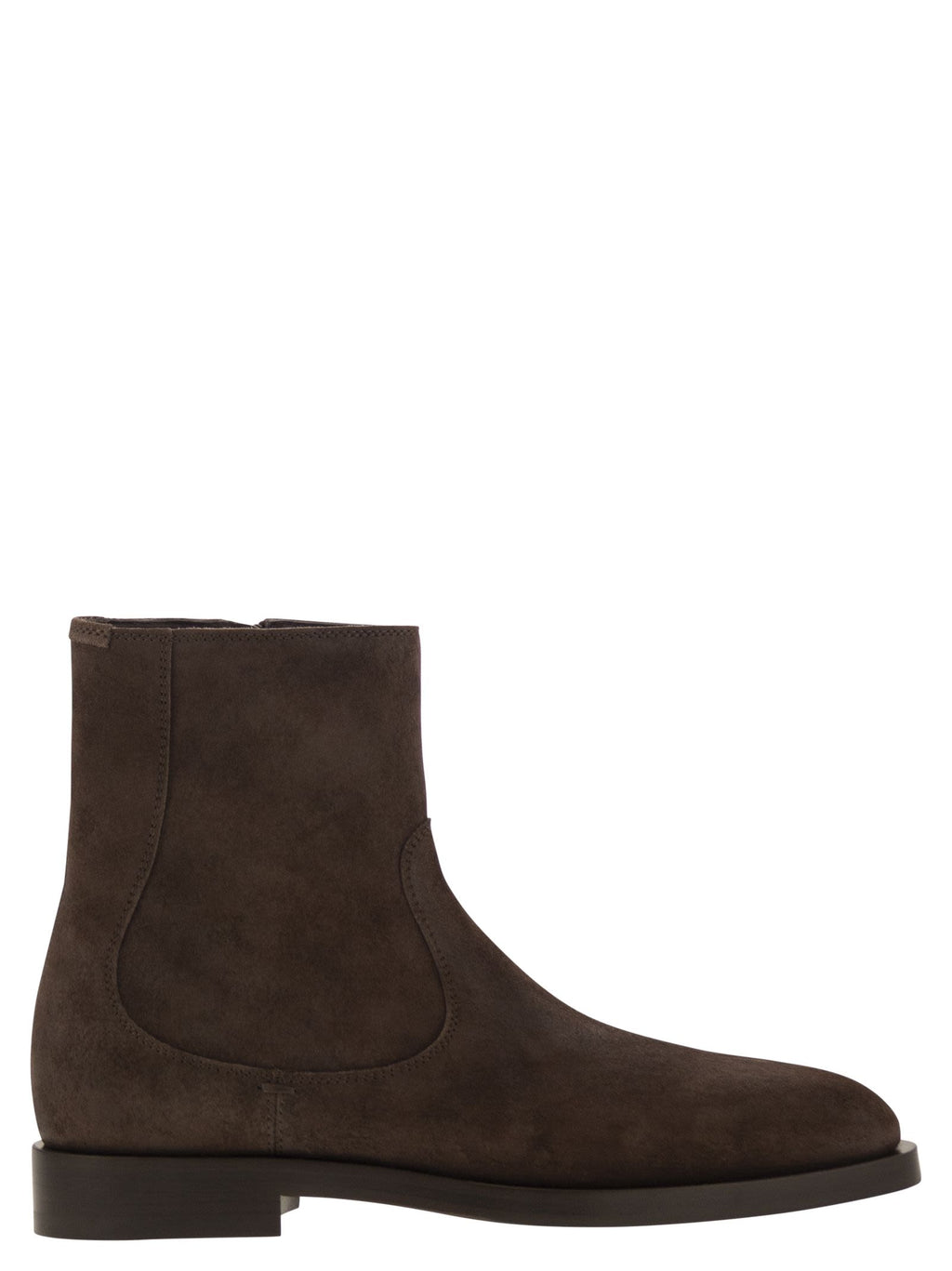 Brunello Cucinelli Men Chelsea Boot In Suede