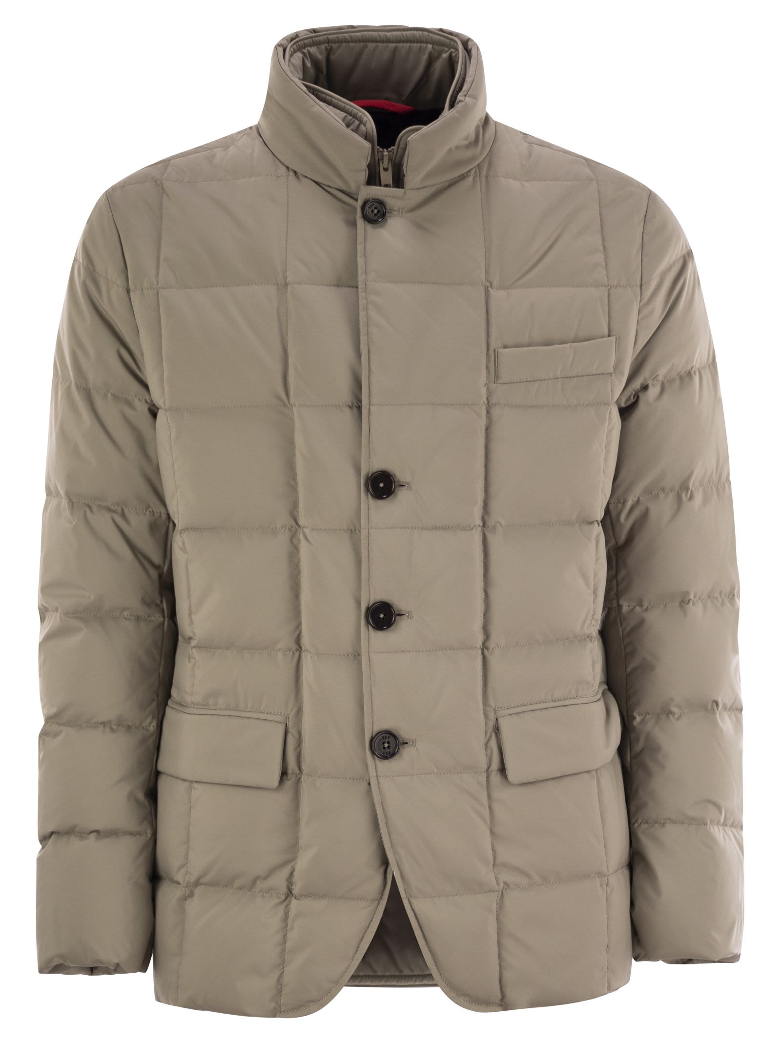 Fay Men Double-Front Down Jacket