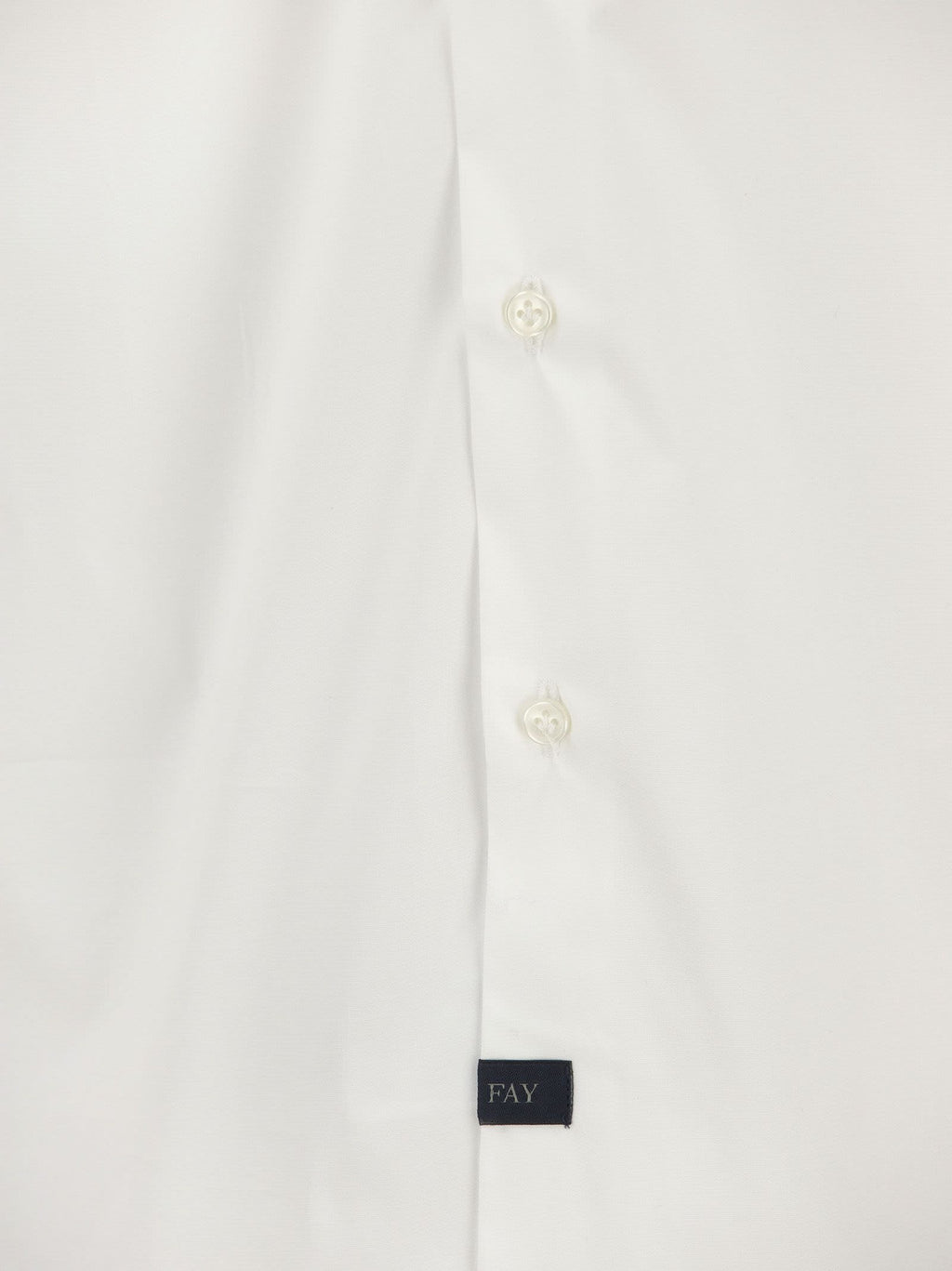 Fay Men Stretch French Collar Shirt