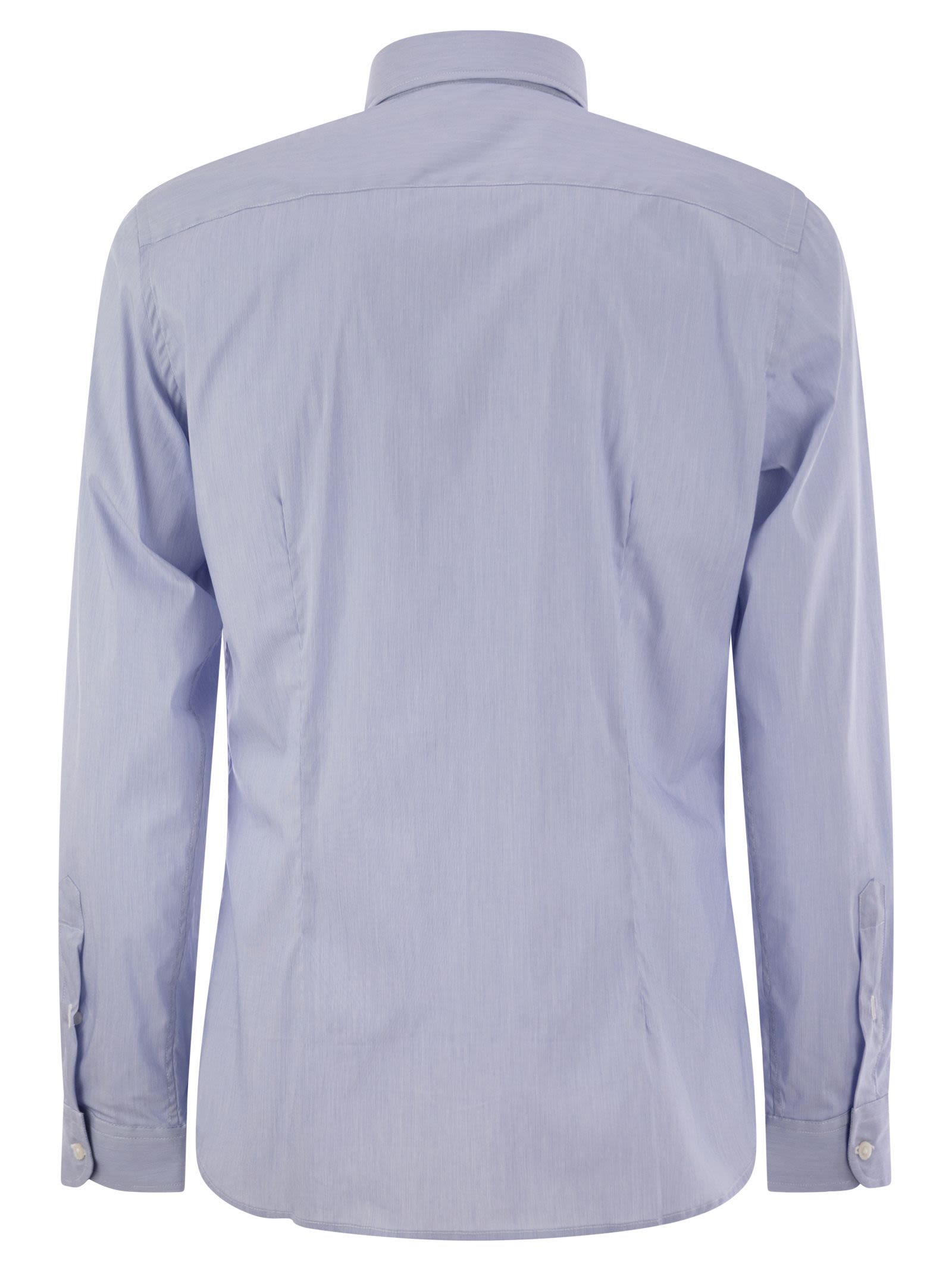 Fay Men Stretch Cotton Shirt