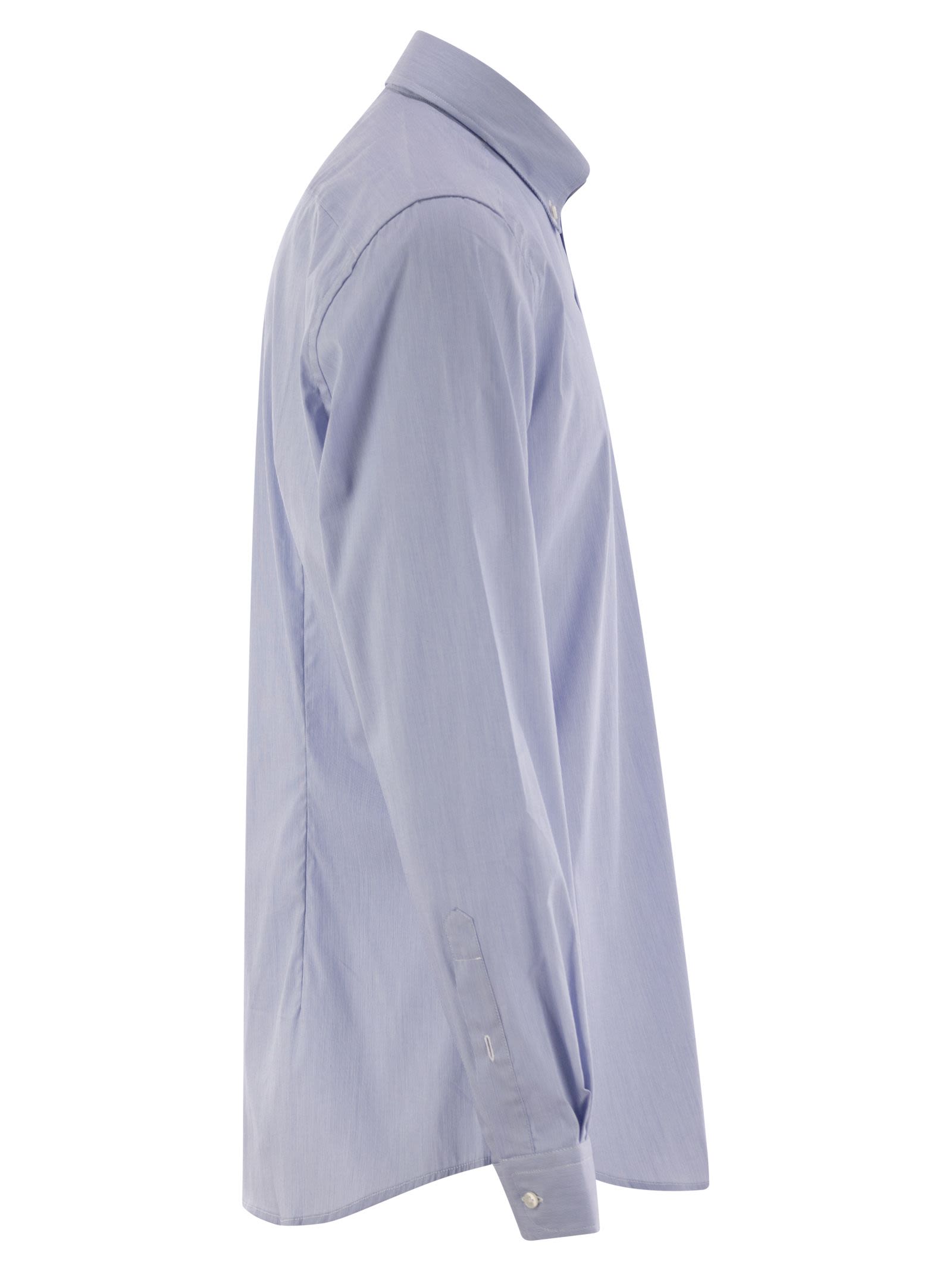 Fay Men Stretch Cotton Shirt