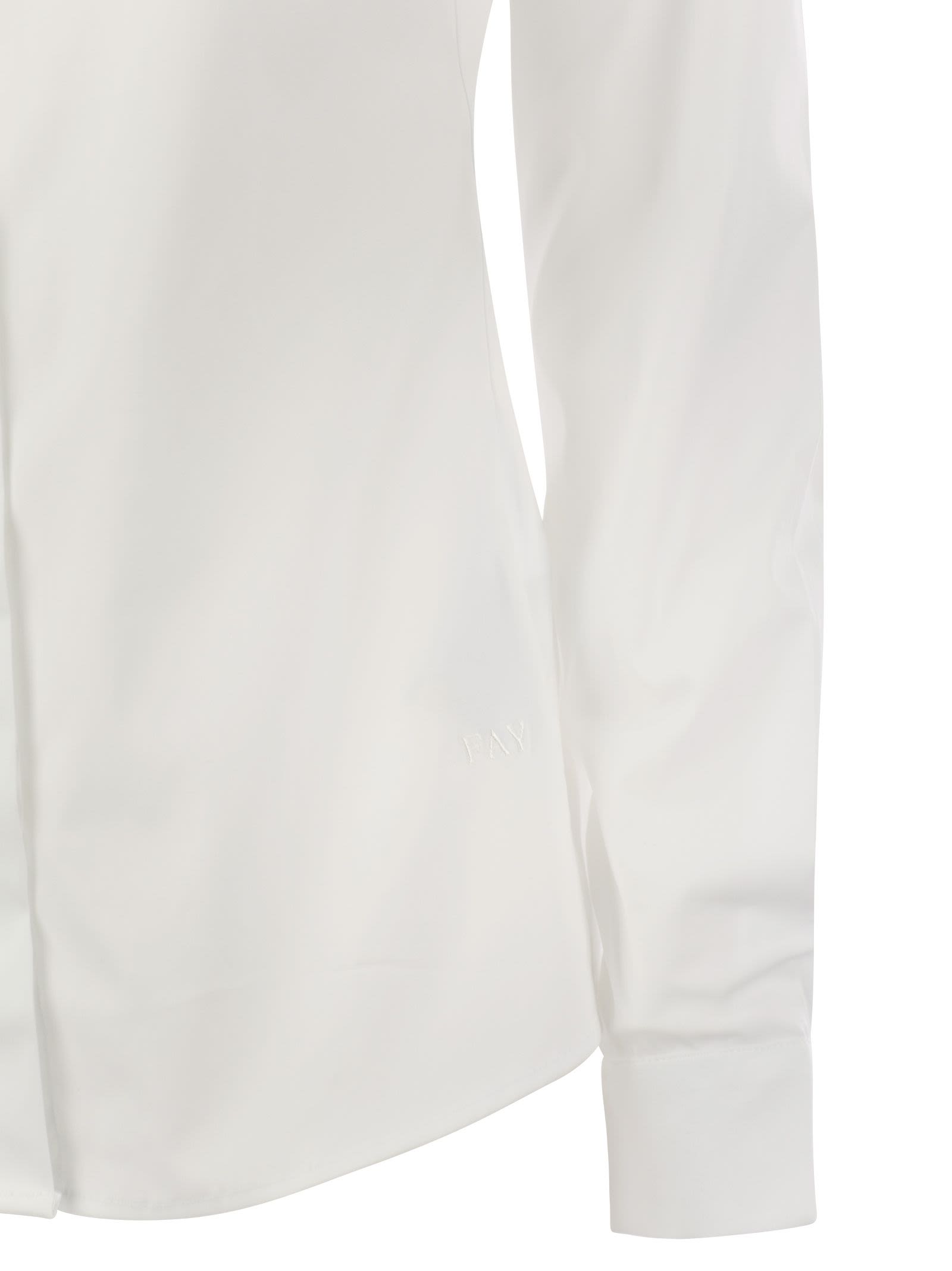 Fay Women Stretch Poplin Shirt