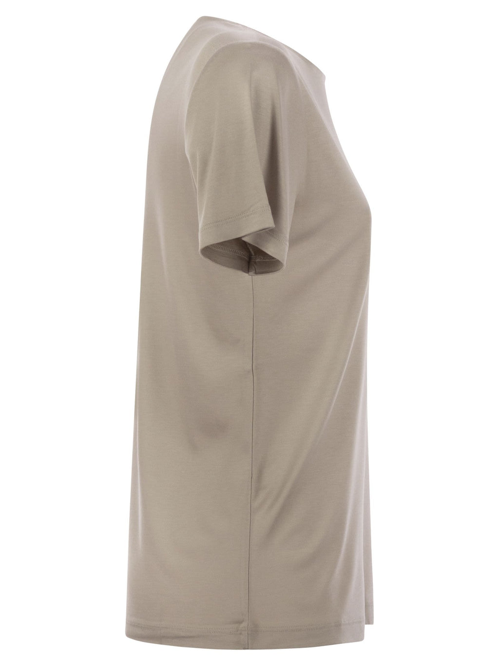 Fay Women Jersey T-Shirt With Boat Neckline