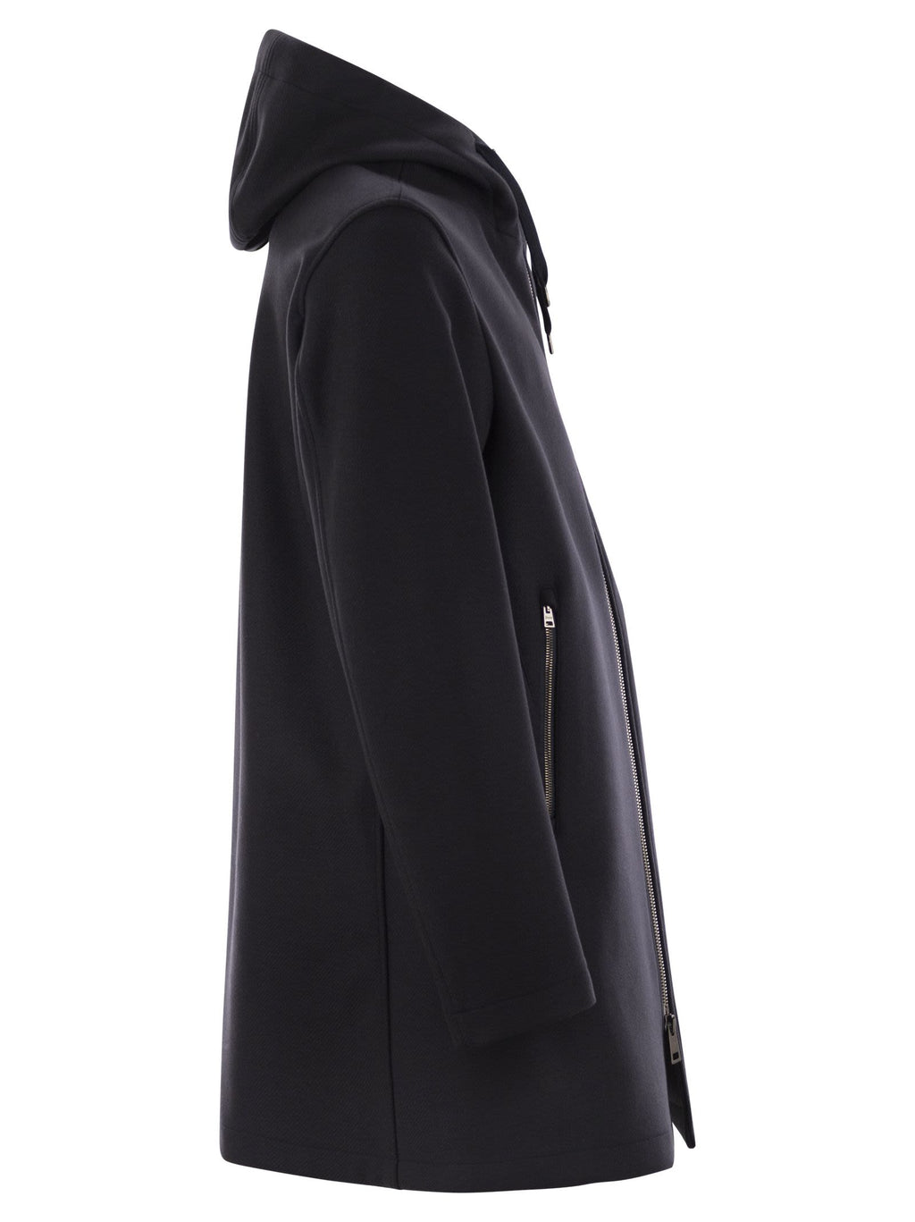 Herno Men Hooded Parka In Technical Fabric