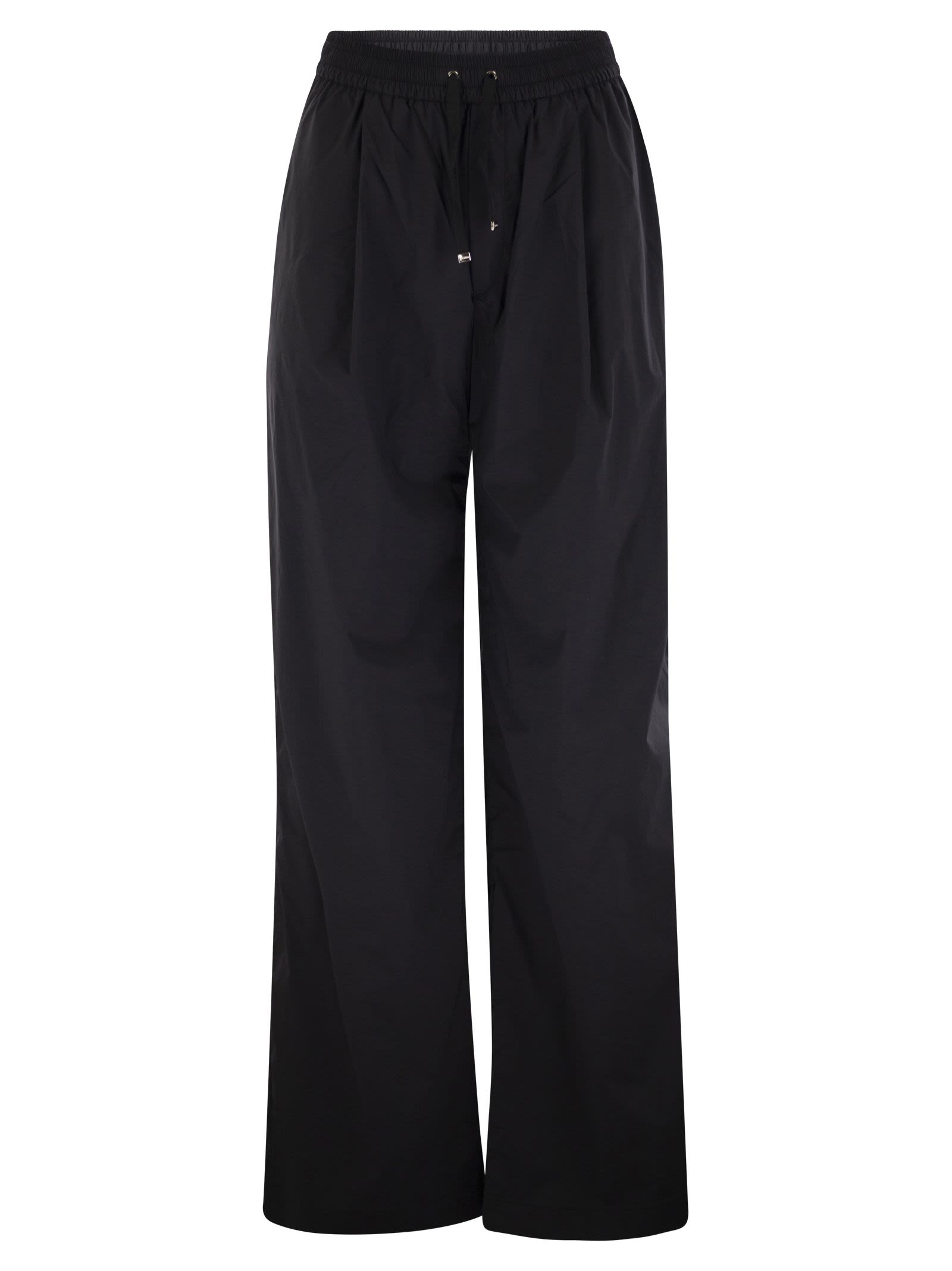 Herno Women Stretch Nylon Trousers