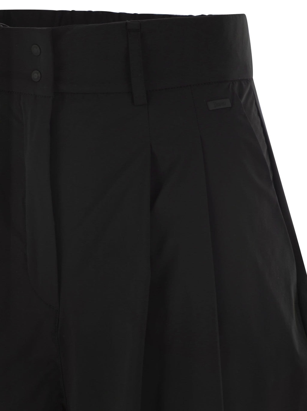 Herno Women Stretch Nylon Shorts