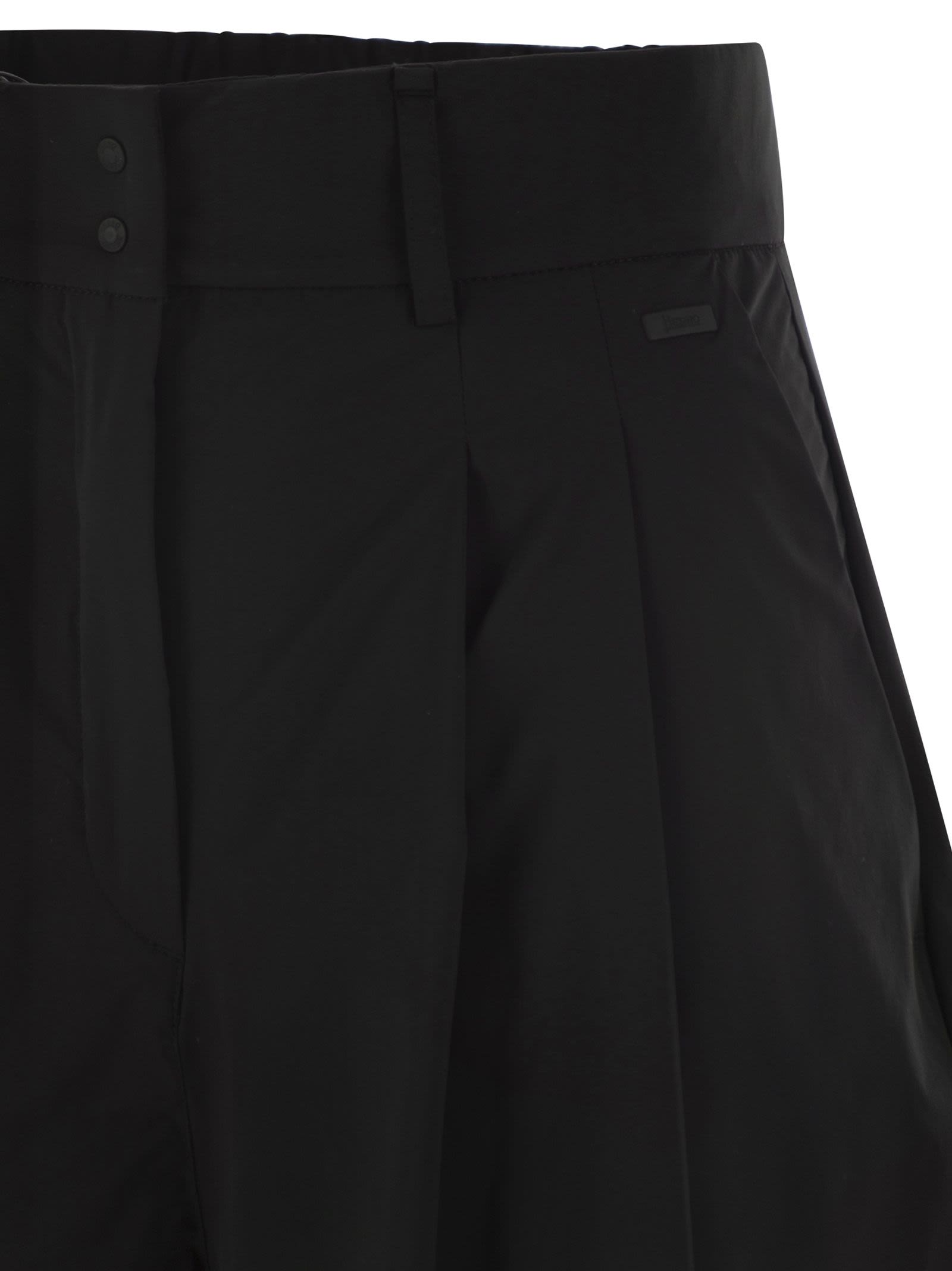 Herno Women Stretch Nylon Shorts