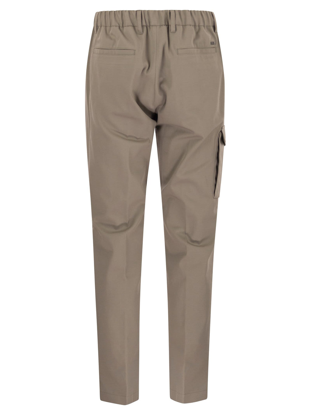 Herno Men Pure Cotton Resort Cargo Trousers