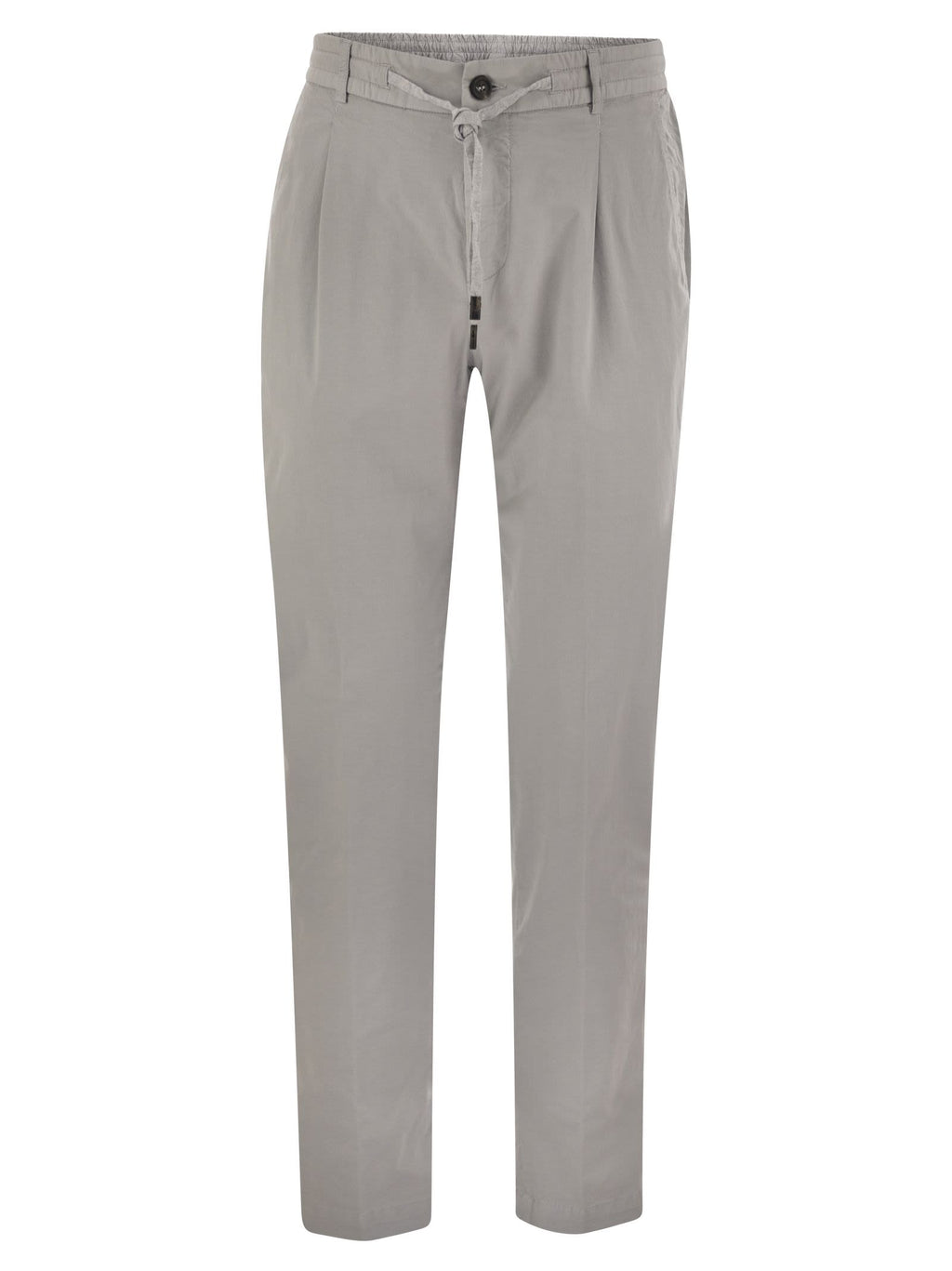 Peserico Men Stretch Cotton Gabardine Jogger