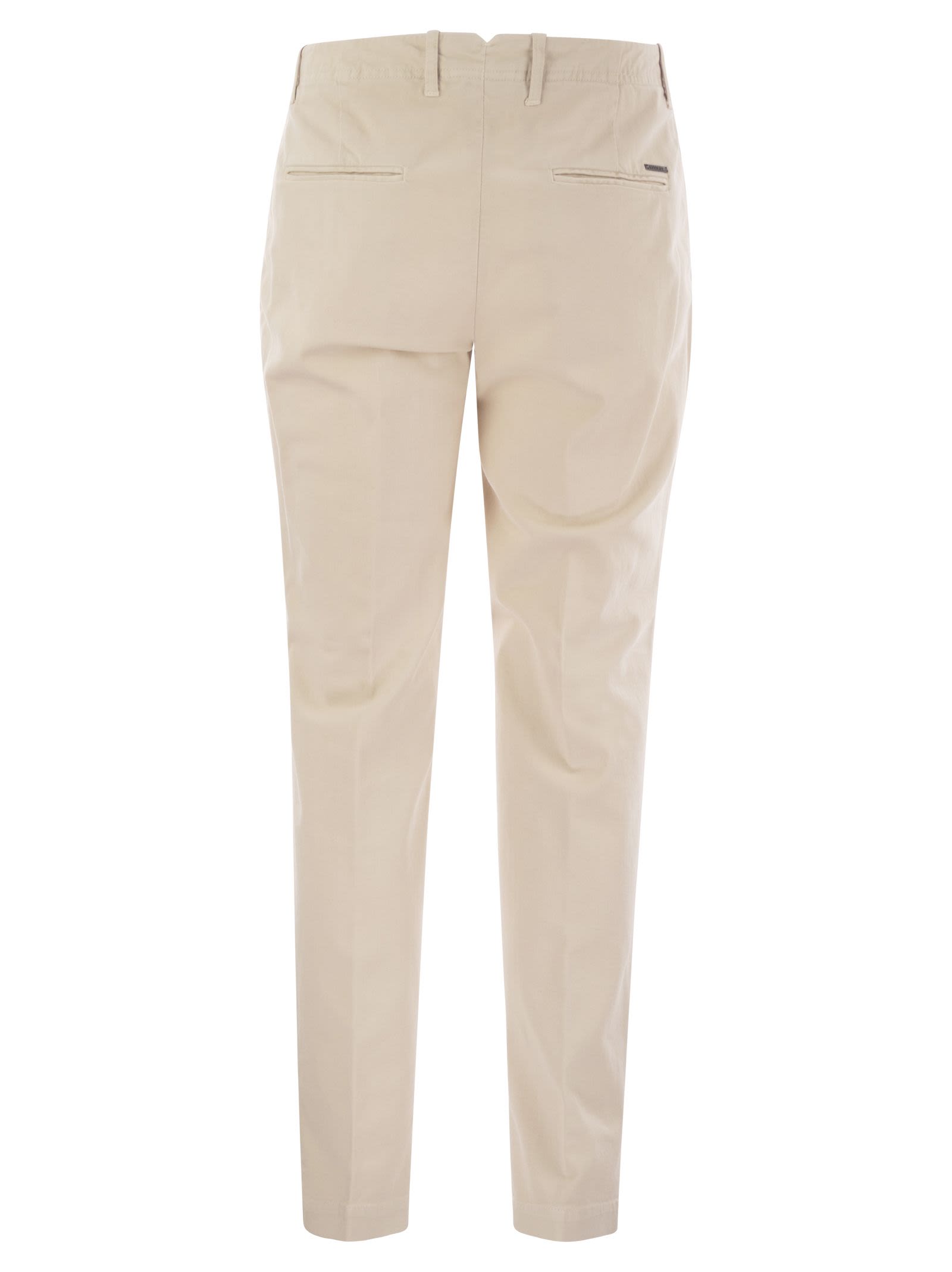 Peserico Men Cotton Trousers With Darts