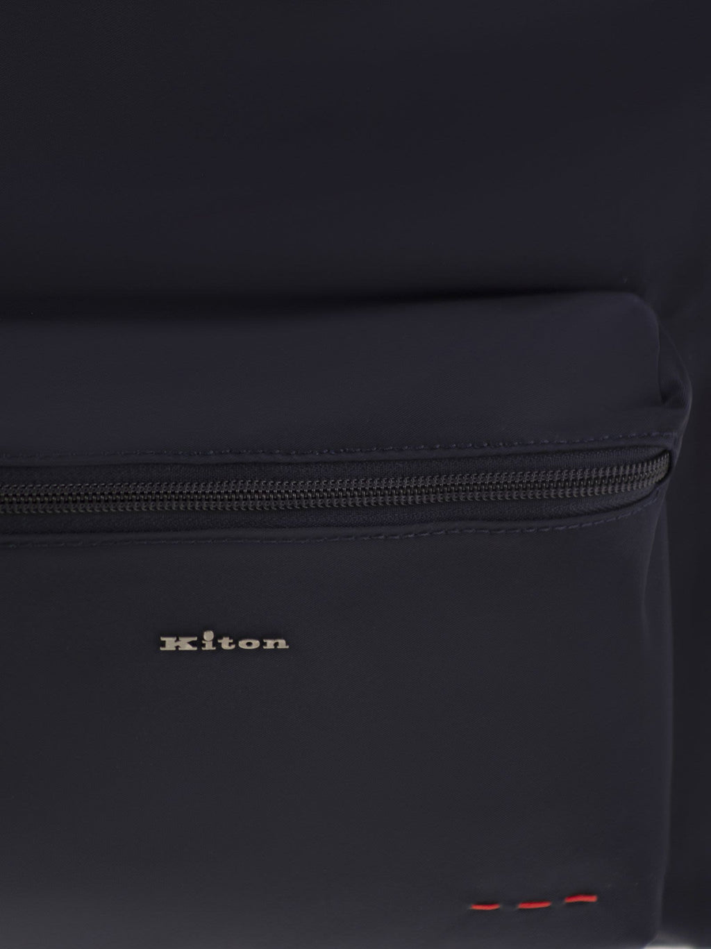 Kiton Men Technical Fabric Backpack With Logo