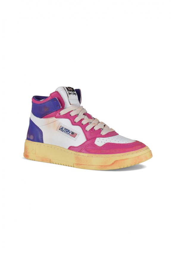 Autry Women Mid Super Vintage Sneakers - EZE Fashion®