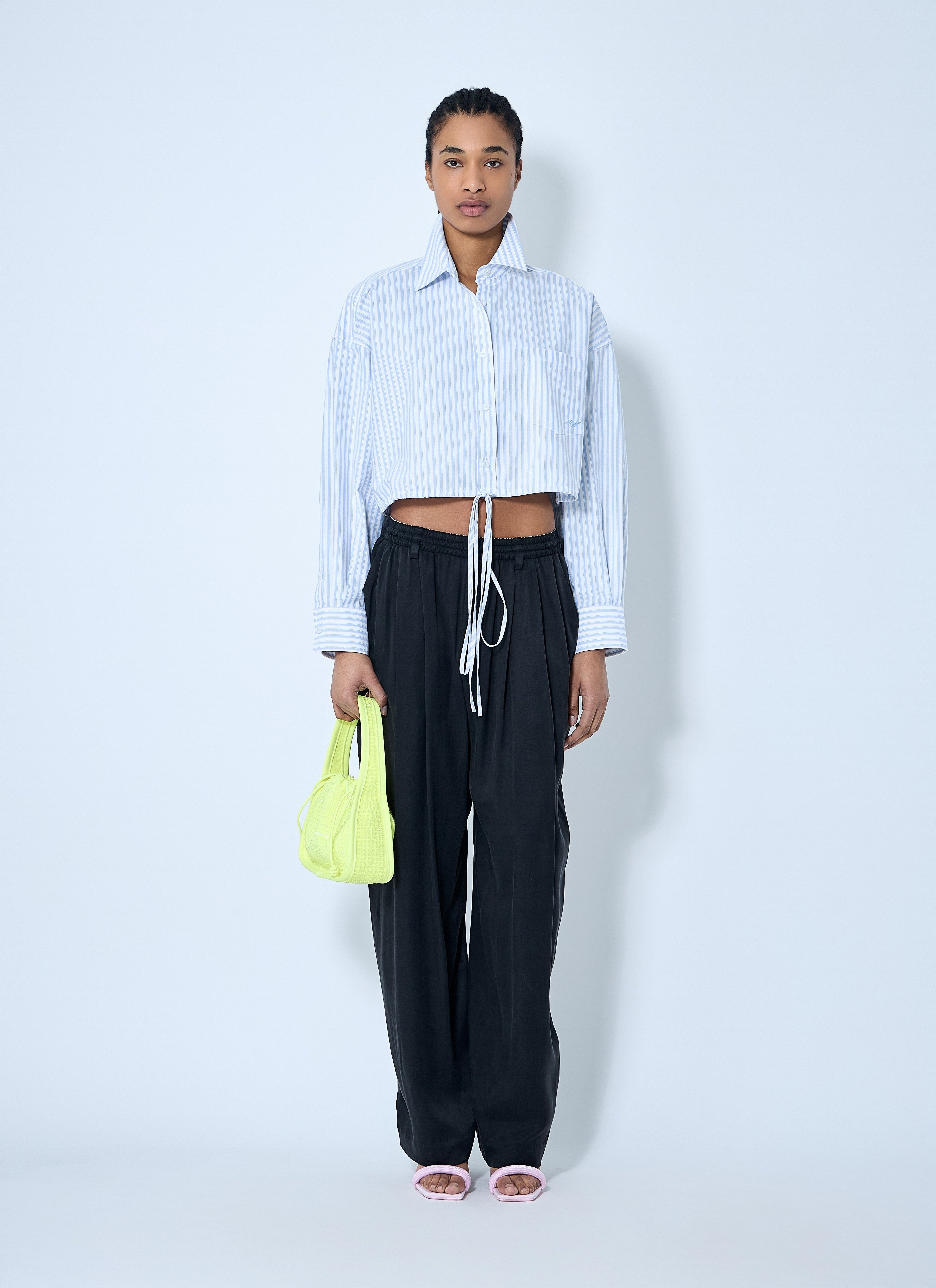 Alexander Wang Women Pleated Pants