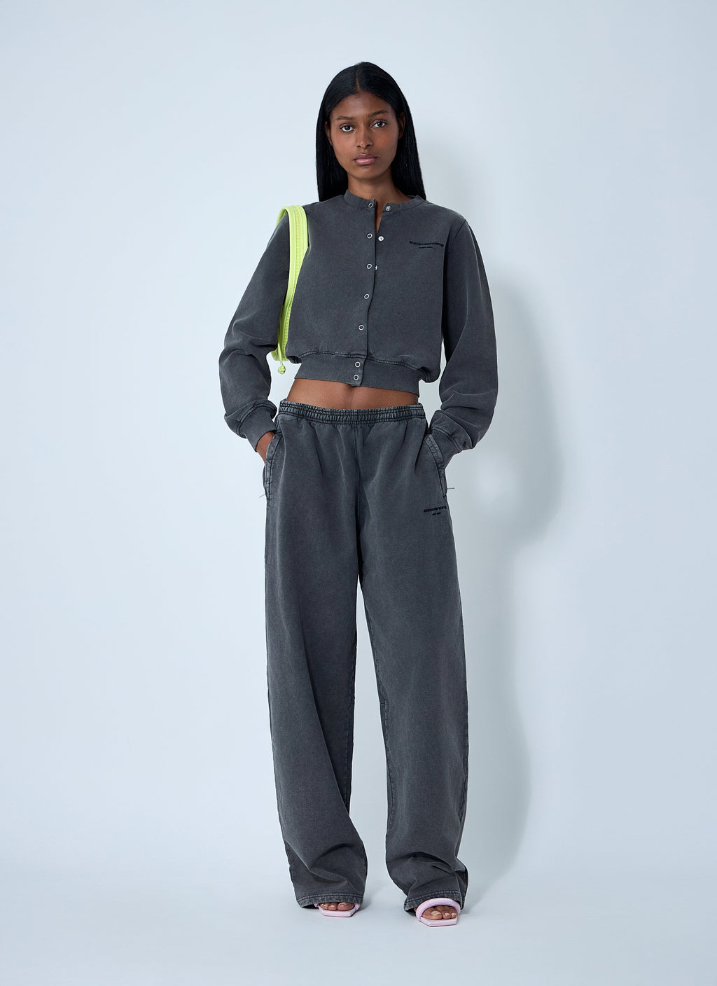 Alexander Wang Women Logo Motfi Track Pants