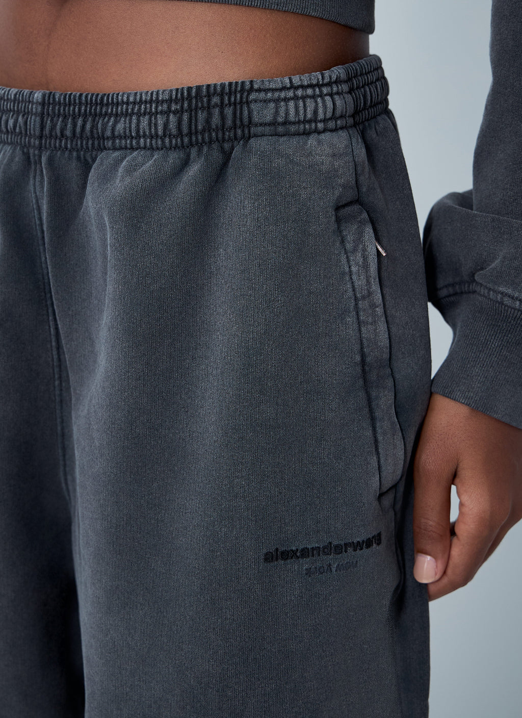 Alexander Wang Women Logo Motfi Track Pants