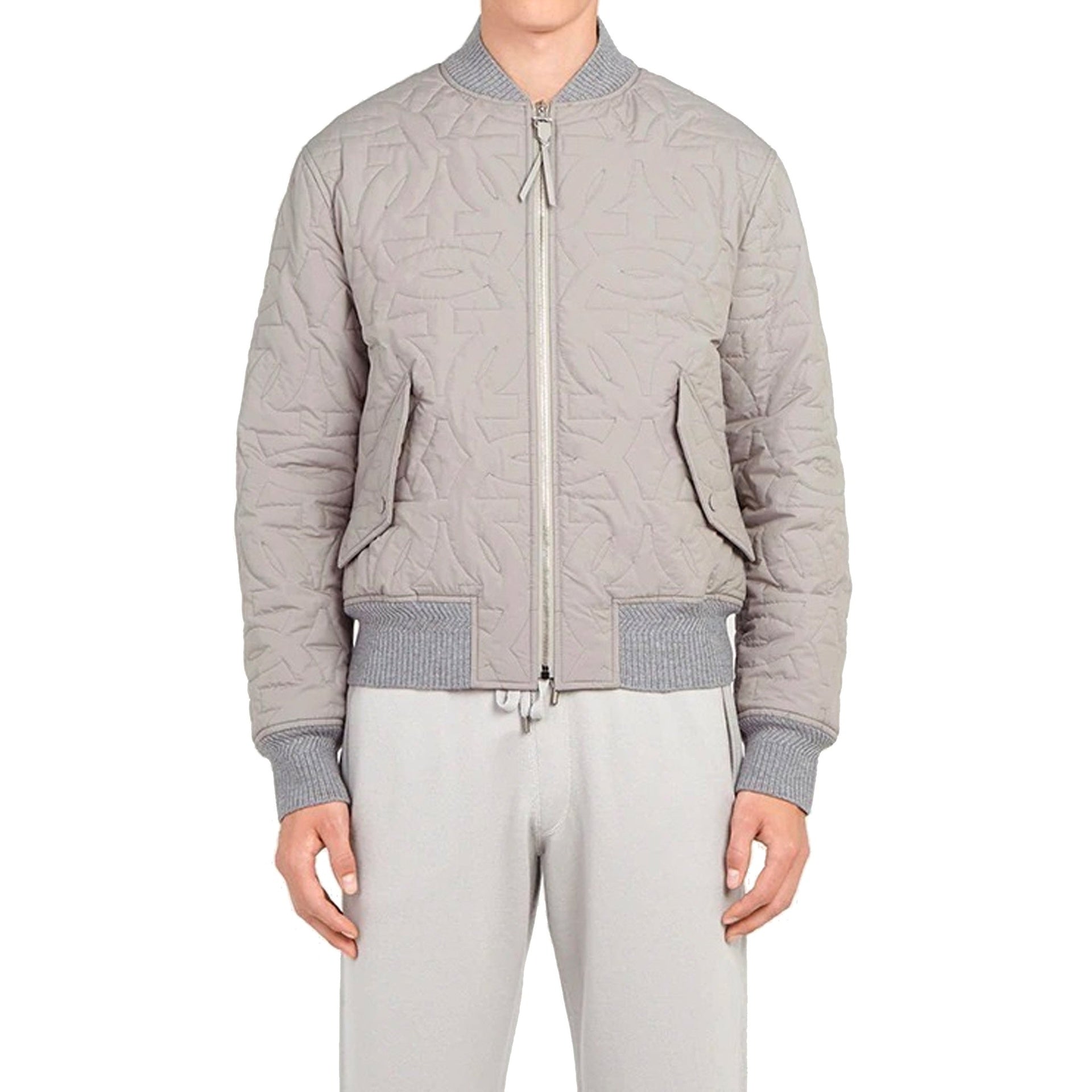 Jaqueta bomber acolchoada Salvatore Ferragamo masculina
