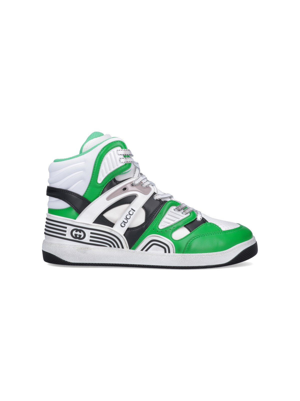 Gucci Men Basket' High Sneakers