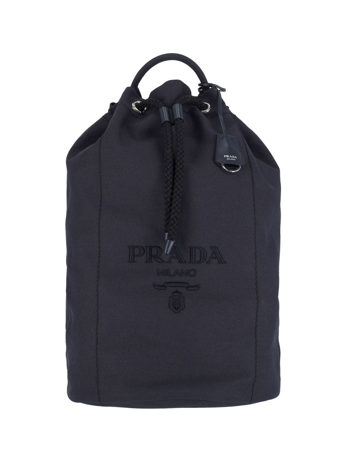 Prada Men Logo Bucket Bag